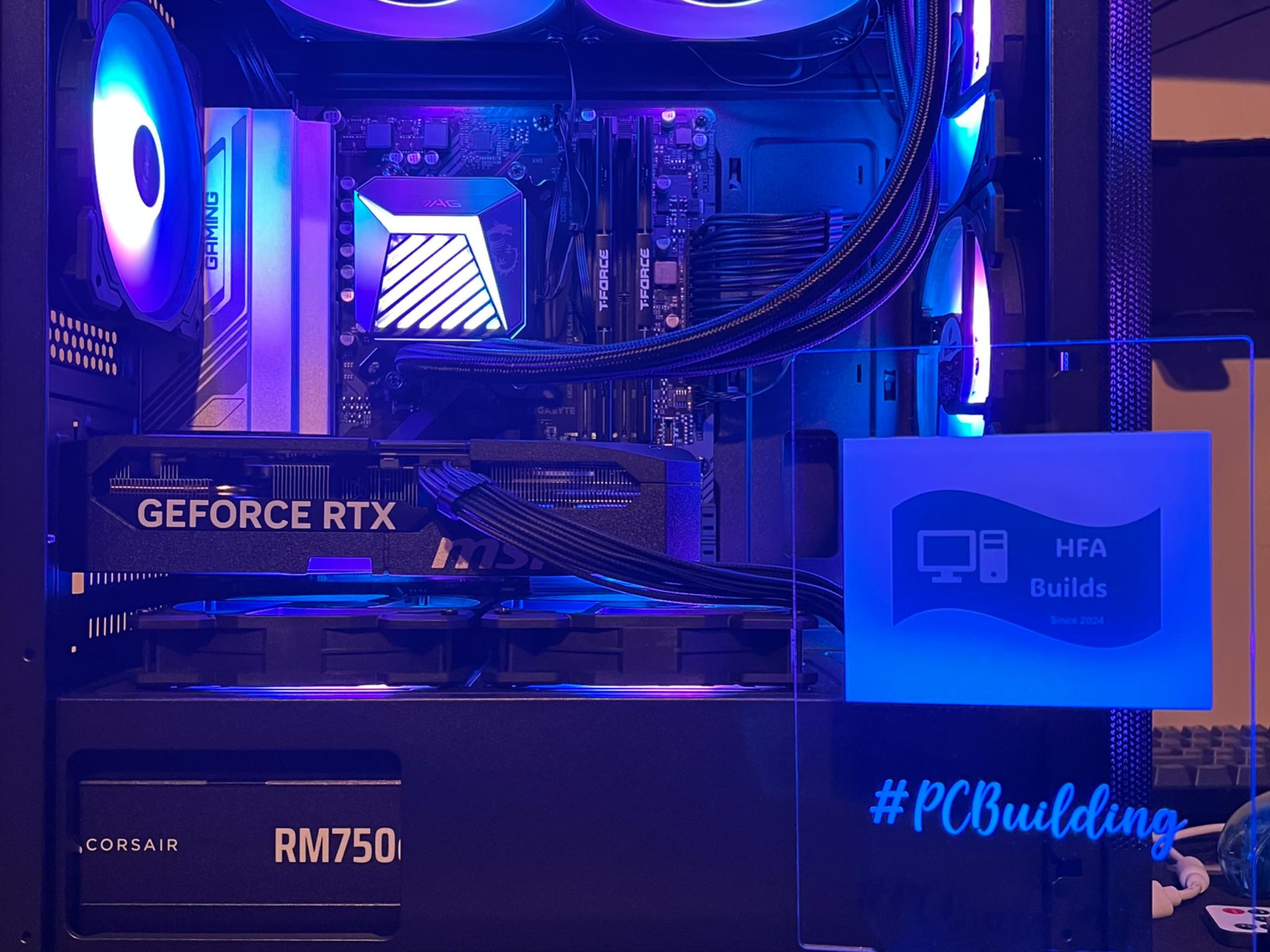 *Team Green 2.0* - Ryzen 5 9600x 32 GB DDR5 B650 MB RTX 5070 1.25 TB NVME SSD ARGB fans ALL NE...