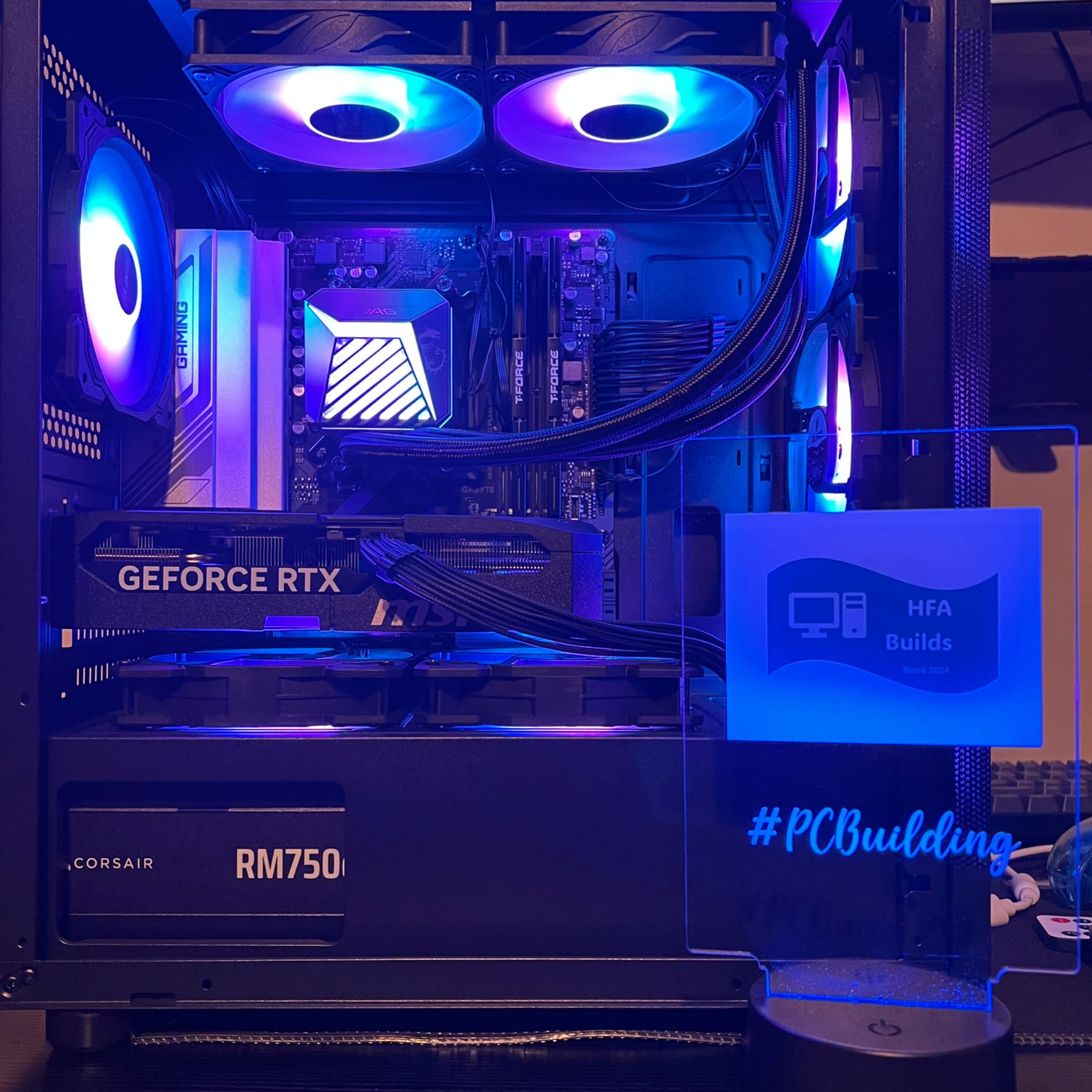 *Team Green 2.0* - Ryzen 5 9600x 32 GB DDR5 B650 MB RTX 5070 1.25 TB NVME SSD ARGB fans ALL NE...