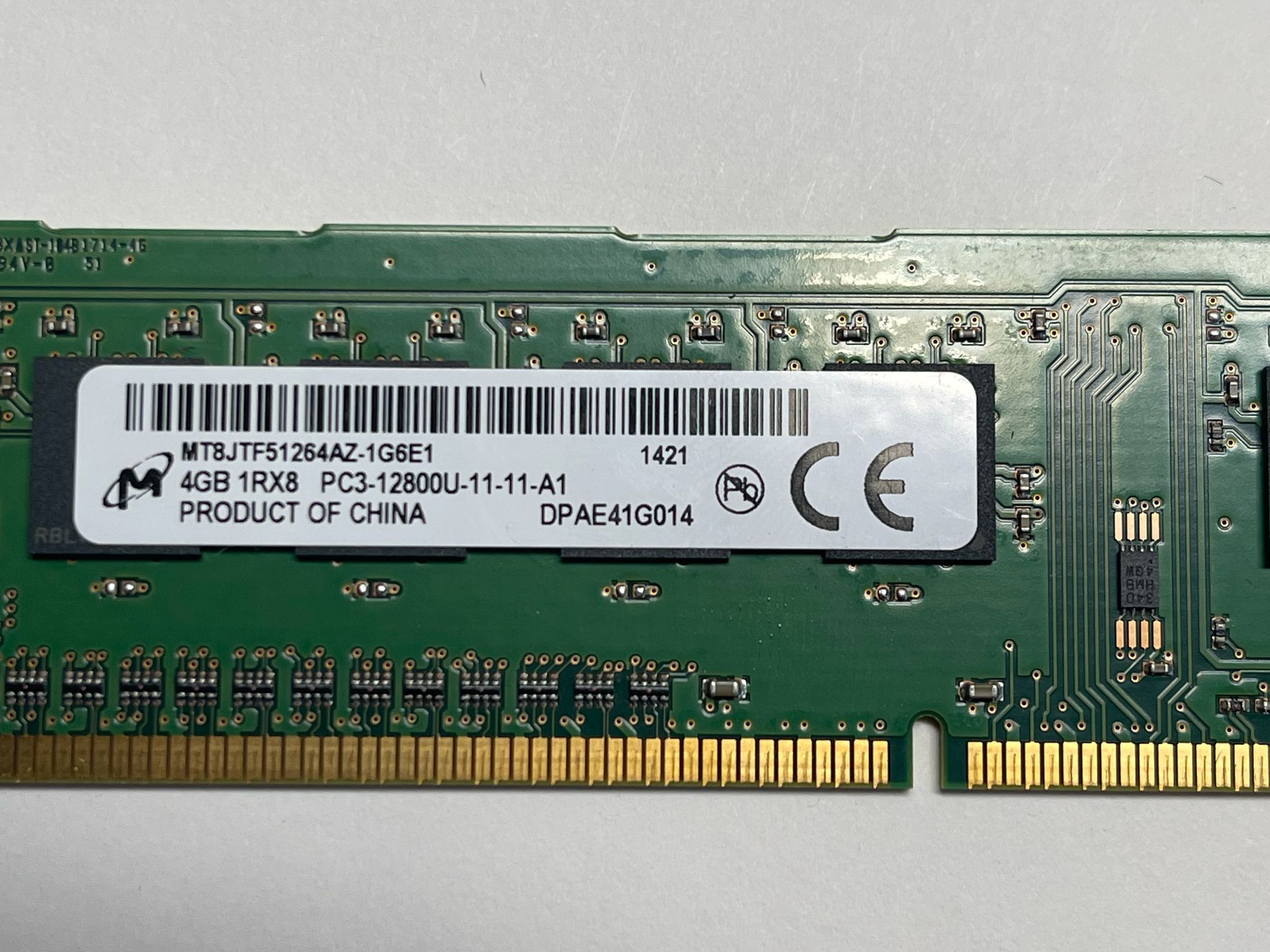variety of old RAM modules