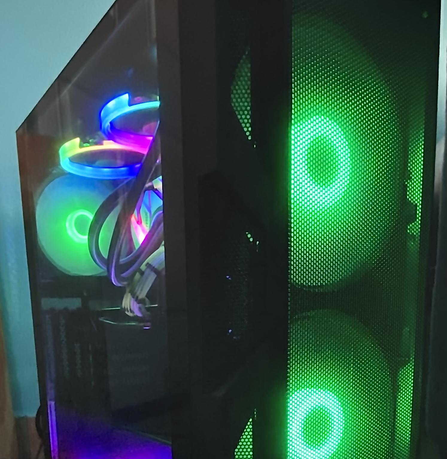 (Liquid Cooled) Intel 9th gen Gaming pc-16GB DDR4(XMP)-over 2TB storage-w/ (Activated)Windows 11 