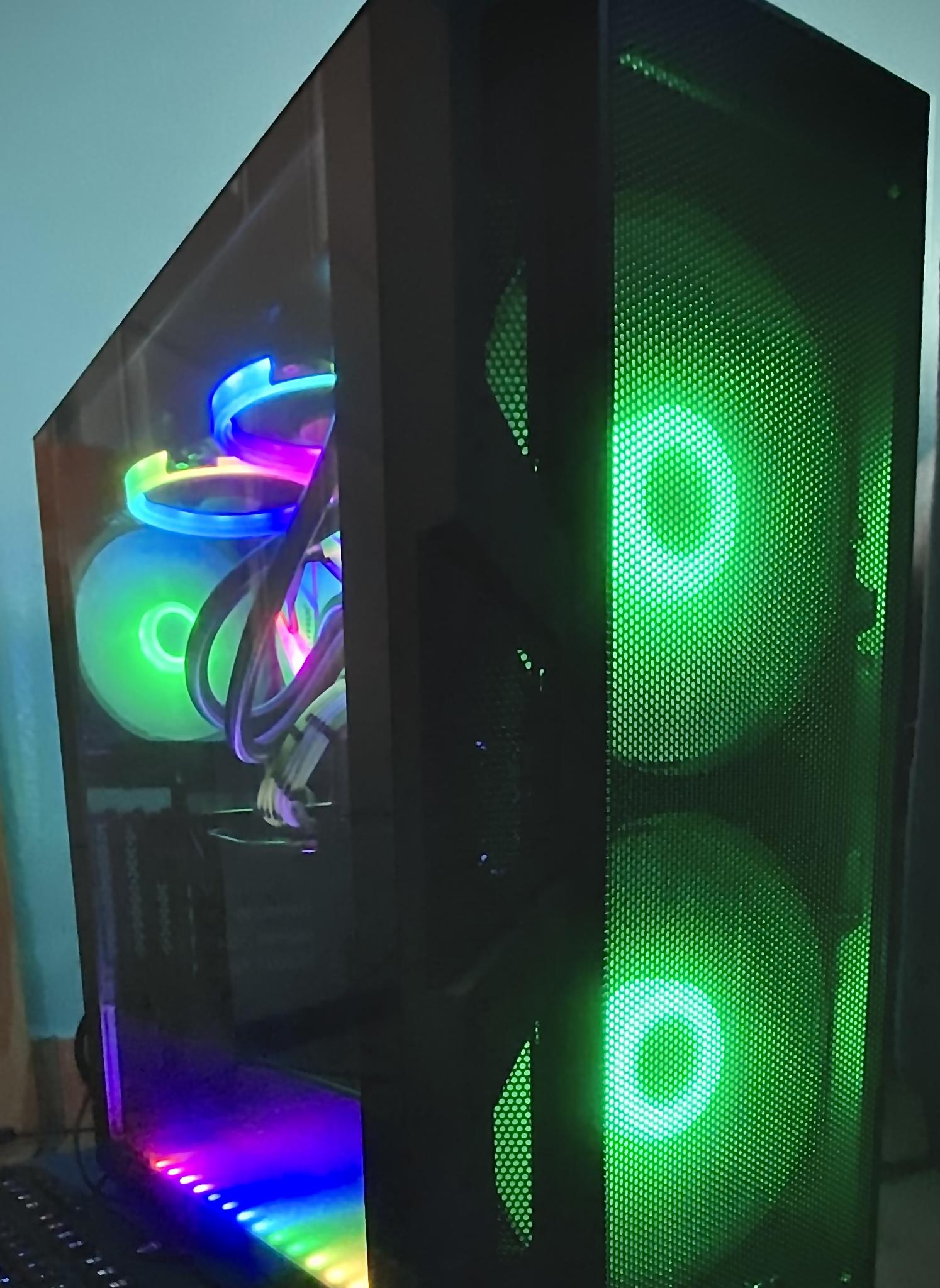 (Liquid Cooled) Intel 9th gen Gaming pc-16GB DDR4(XMP)-over 2TB storage-w/ (Activated)Windows 11 