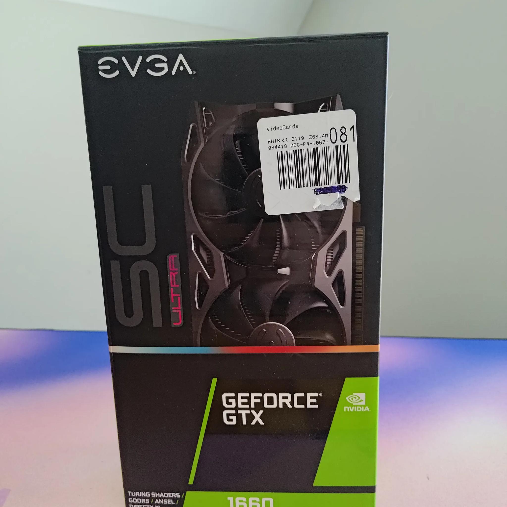 EVGA GTX 1660 SC Ultra