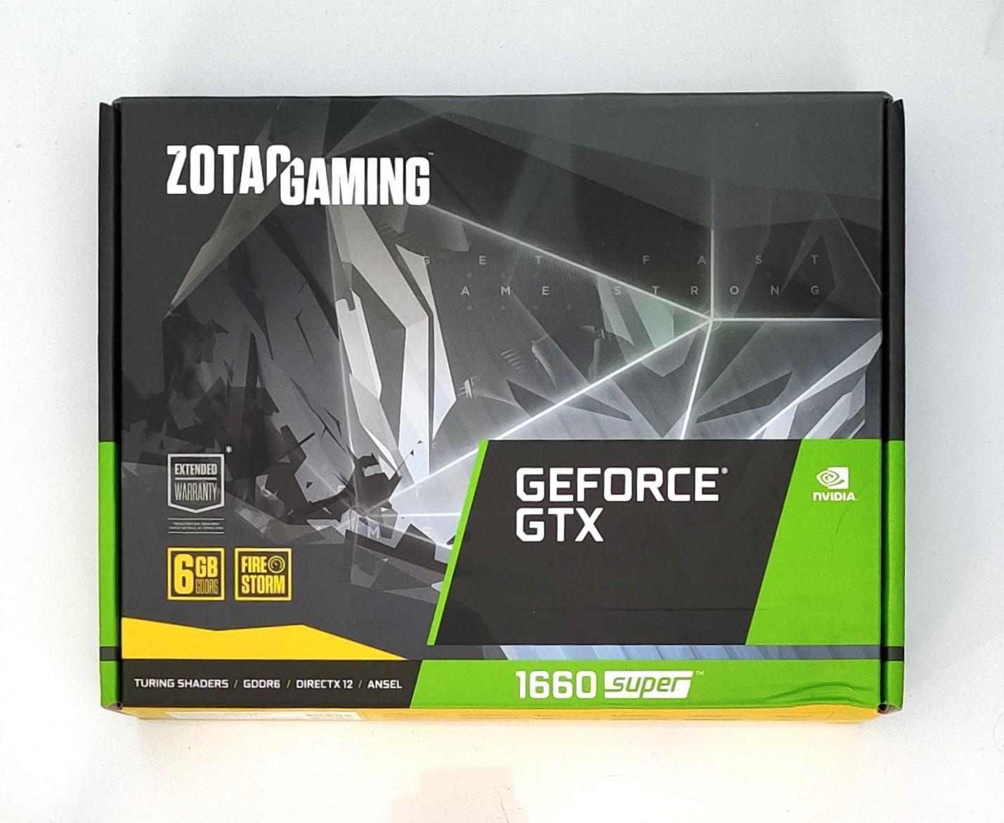 Zotac Gaming Geforce 1660 Super