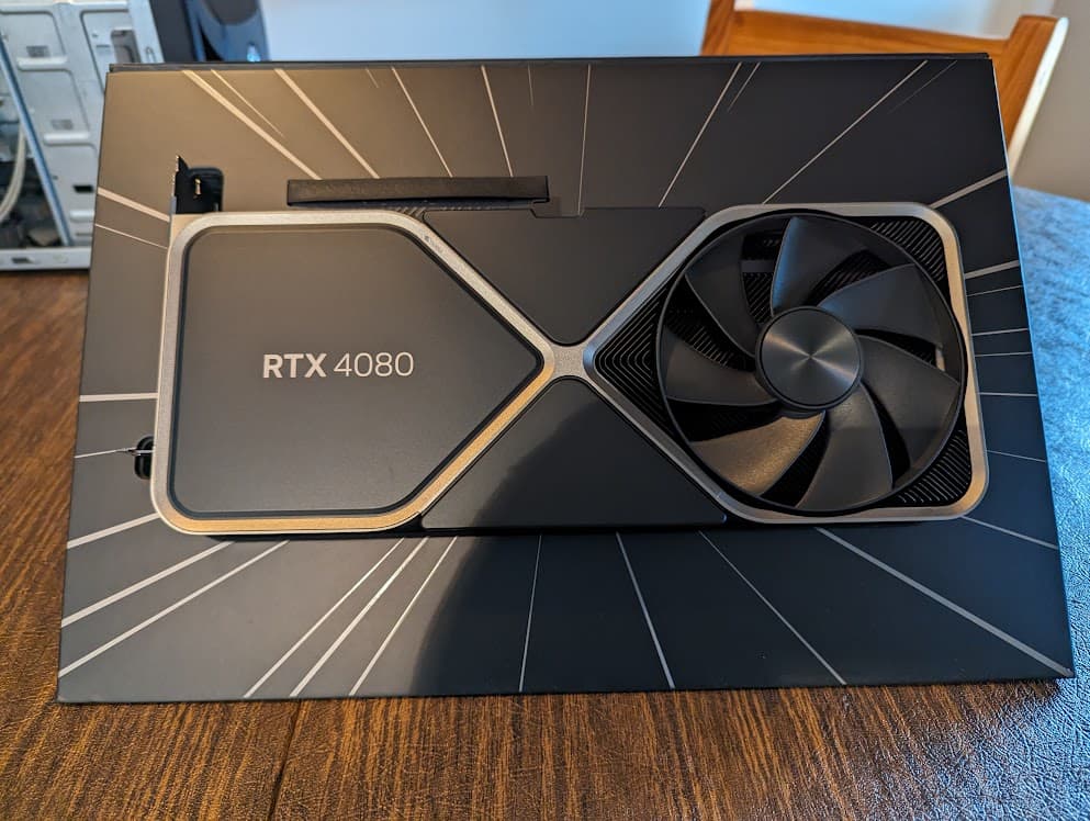 NVIDIA GeForce RTX 4080 Founders Edition Graphics/Video Card
