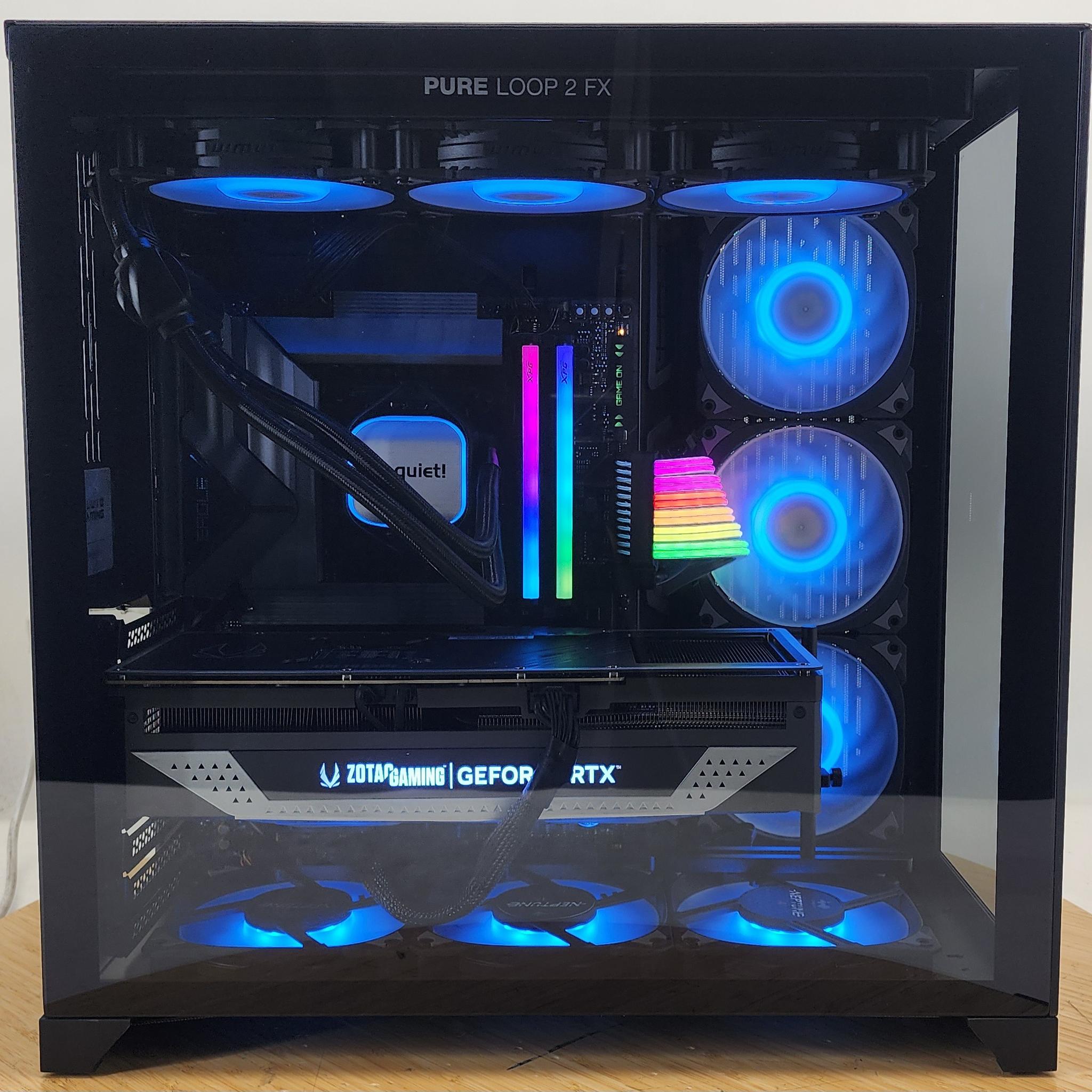 Gaming PC Ultra 7 270K 32GB RAM 1TB SSD RTX 4070 Ti SUPER 16GB Win11 Computer