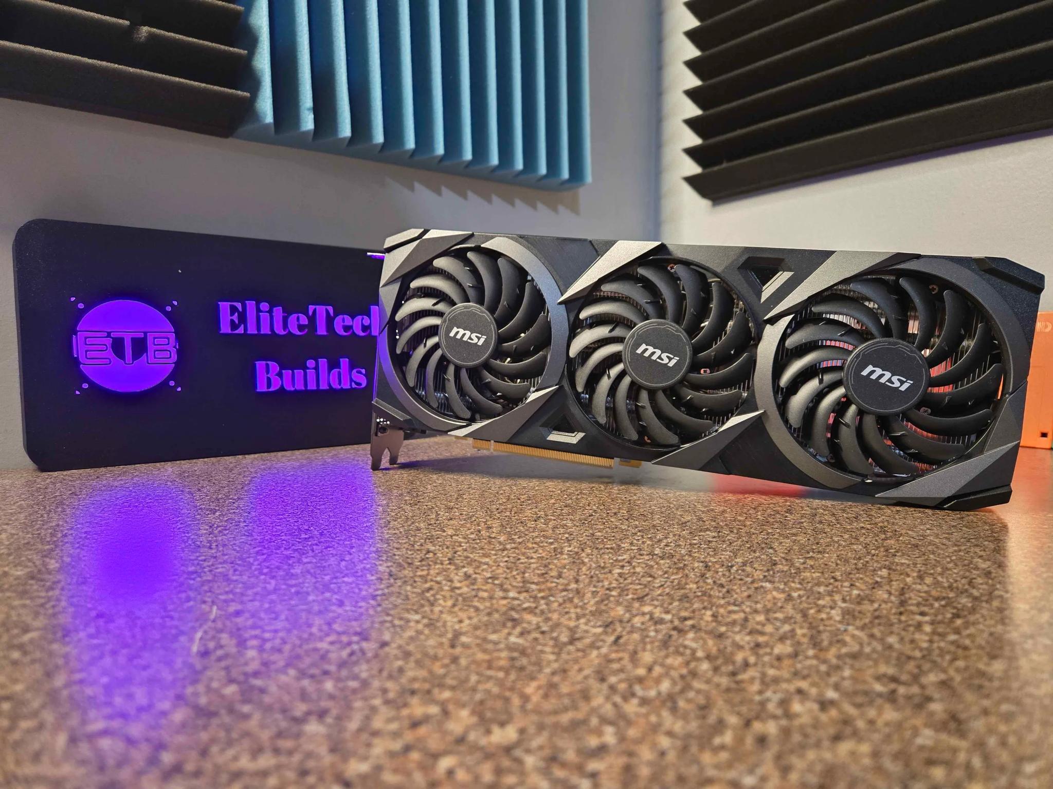 MSI RTX 3060 Ti 8GB GDDR6X (uncommon variant with G6X)