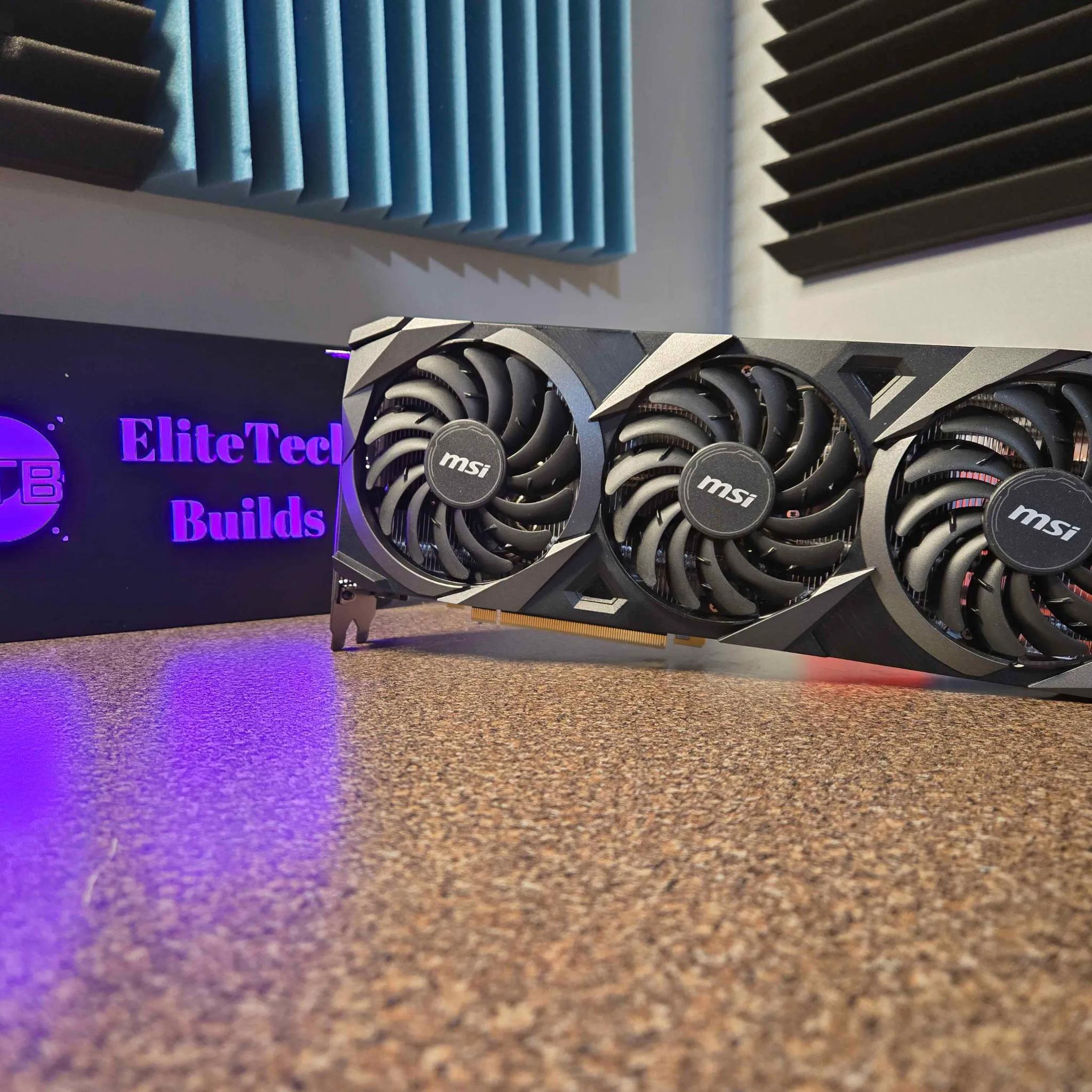 MSI RTX 3060 Ti 8GB GDDR6X (uncommon variant with G6X)