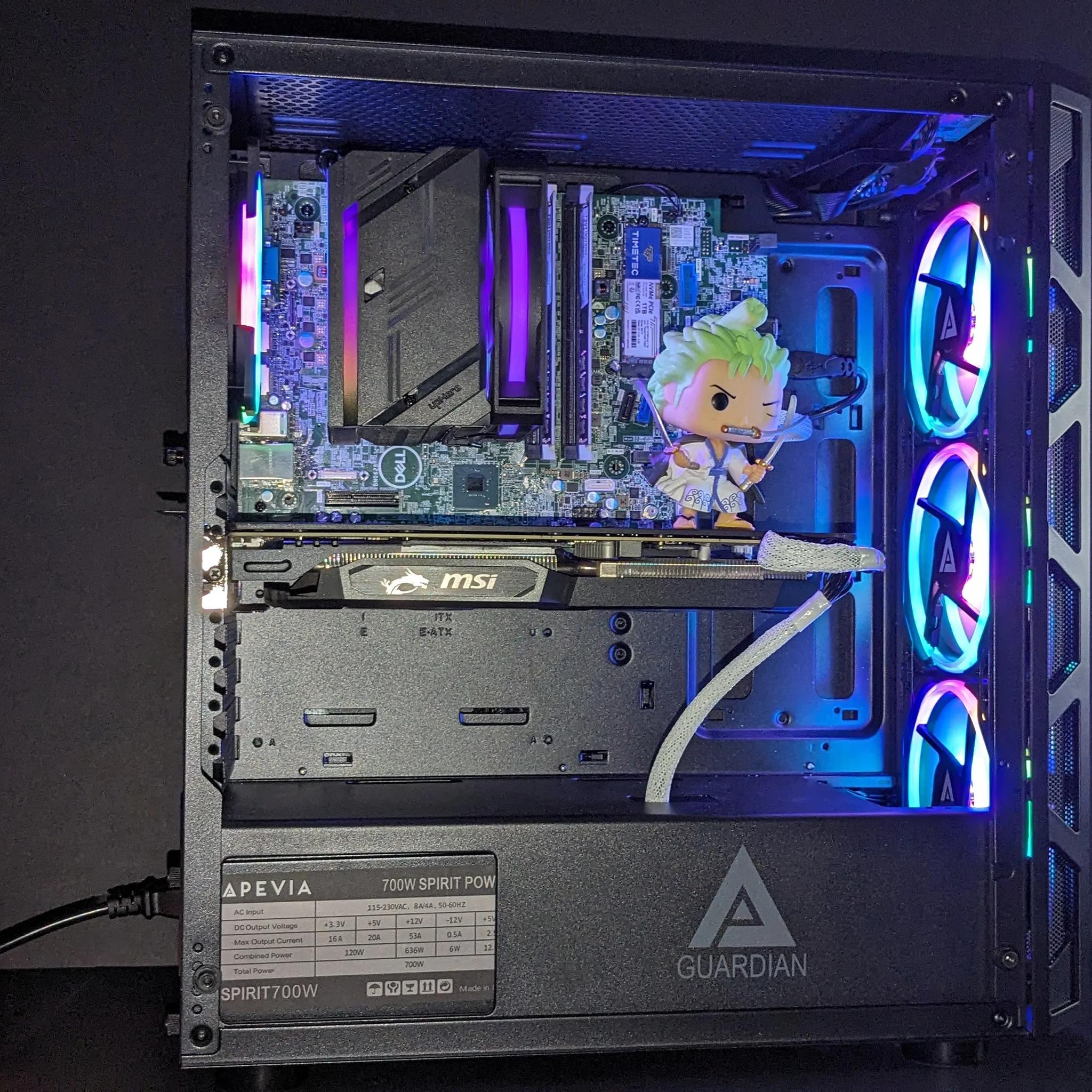 ⚔️🗡️Roronoa Zoro💚⚫️RX 5600XT⚫️ I5-8600@4.1GHz(6-Cores)⚫️16GB DDR4⚫️1TB PCIE NVMe⚫️Windows 11 Pro