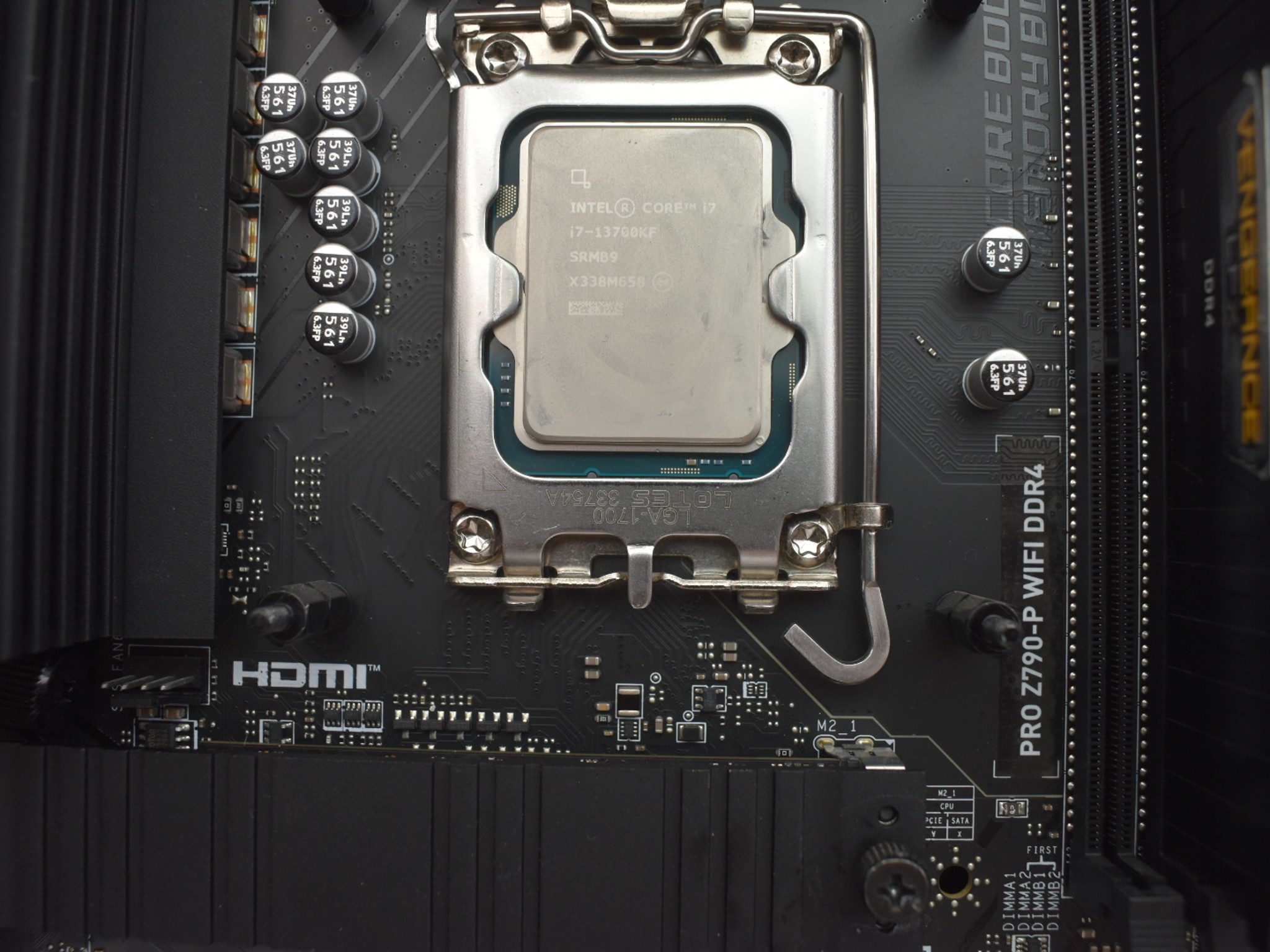 PRO Z790-P WIFI DDR4 + i7-13700kf + Kraken 280MM AIO