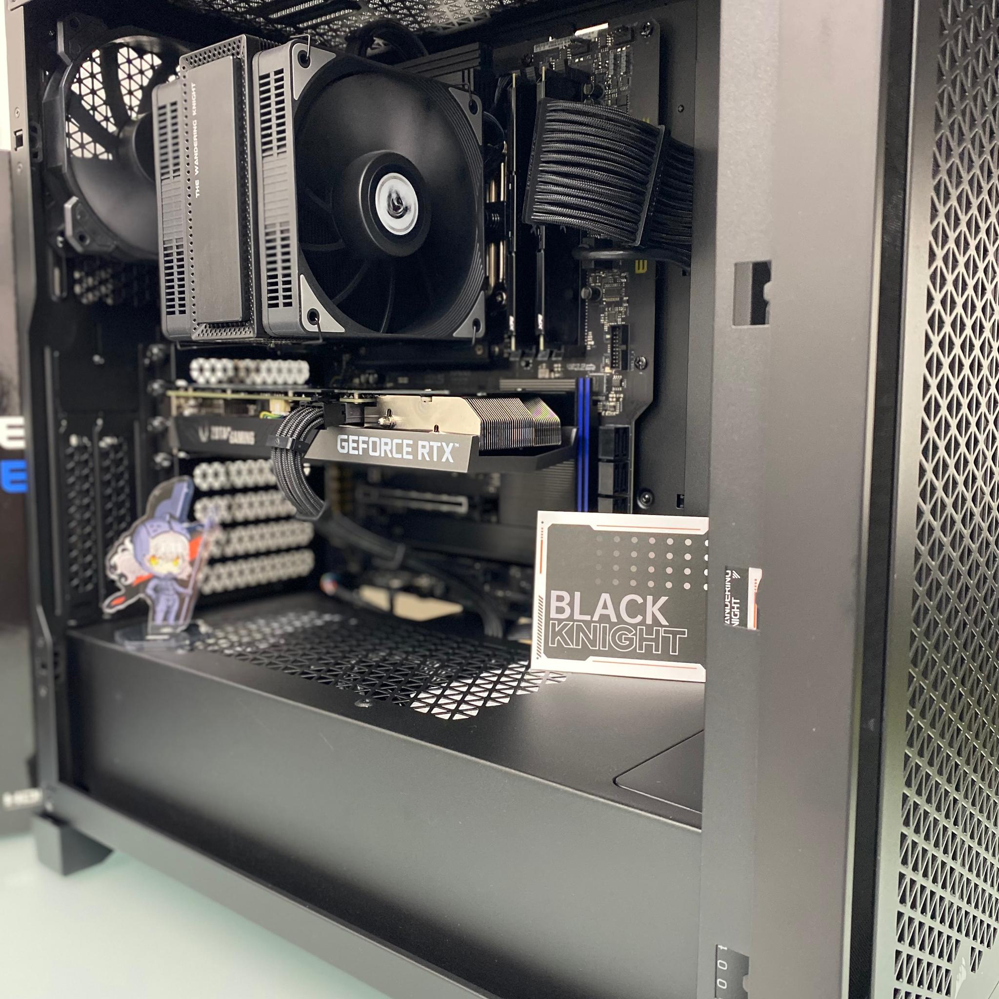 🌟 Black Knight Gaming PC: Unleash Your Gaming and AI Potential! 🚀