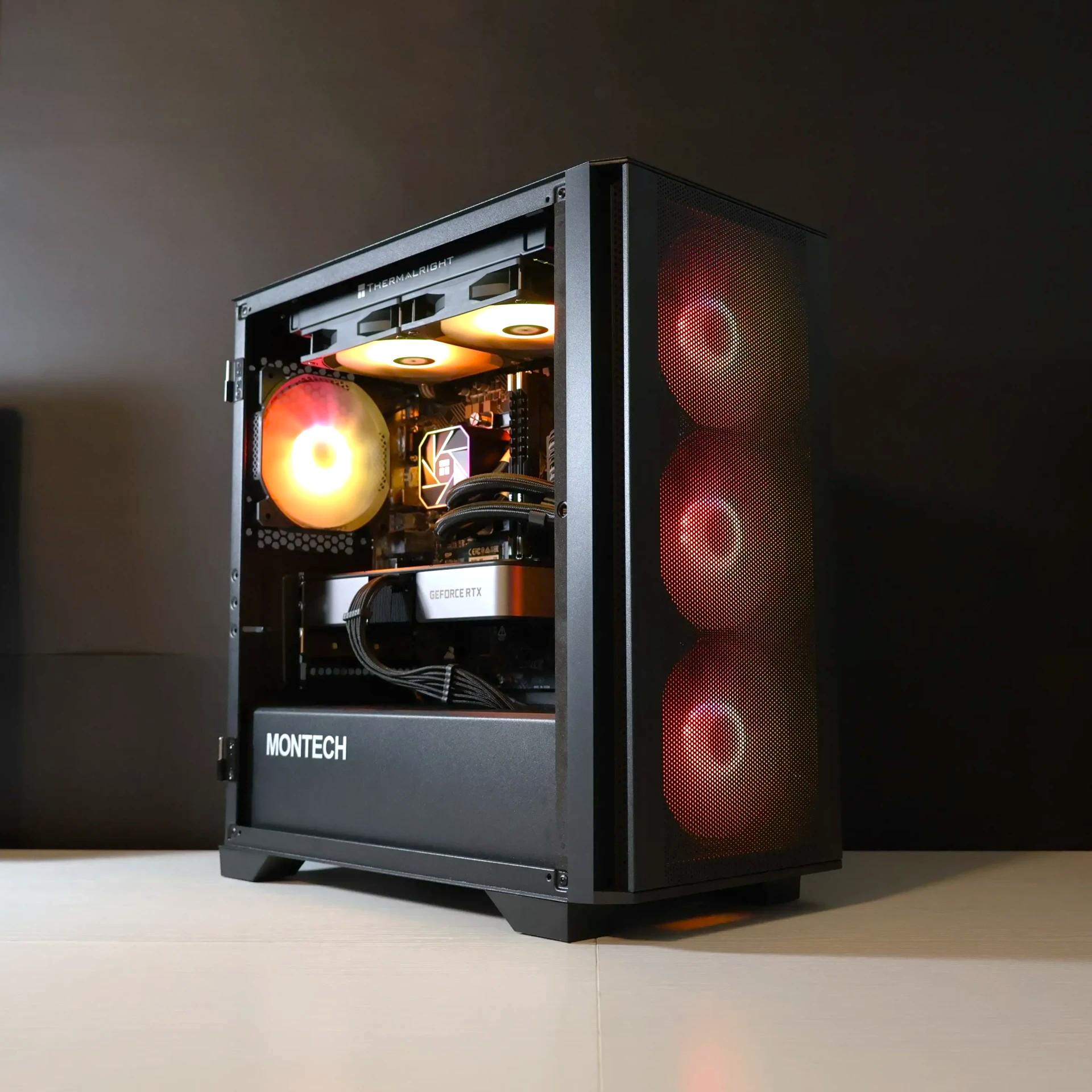 🪨STEALTH🪨 Gaming PC | Intel i5-12400F | 32GB | RTX 3070| 1TB SSD | Win11 HOME | Wi-Fi