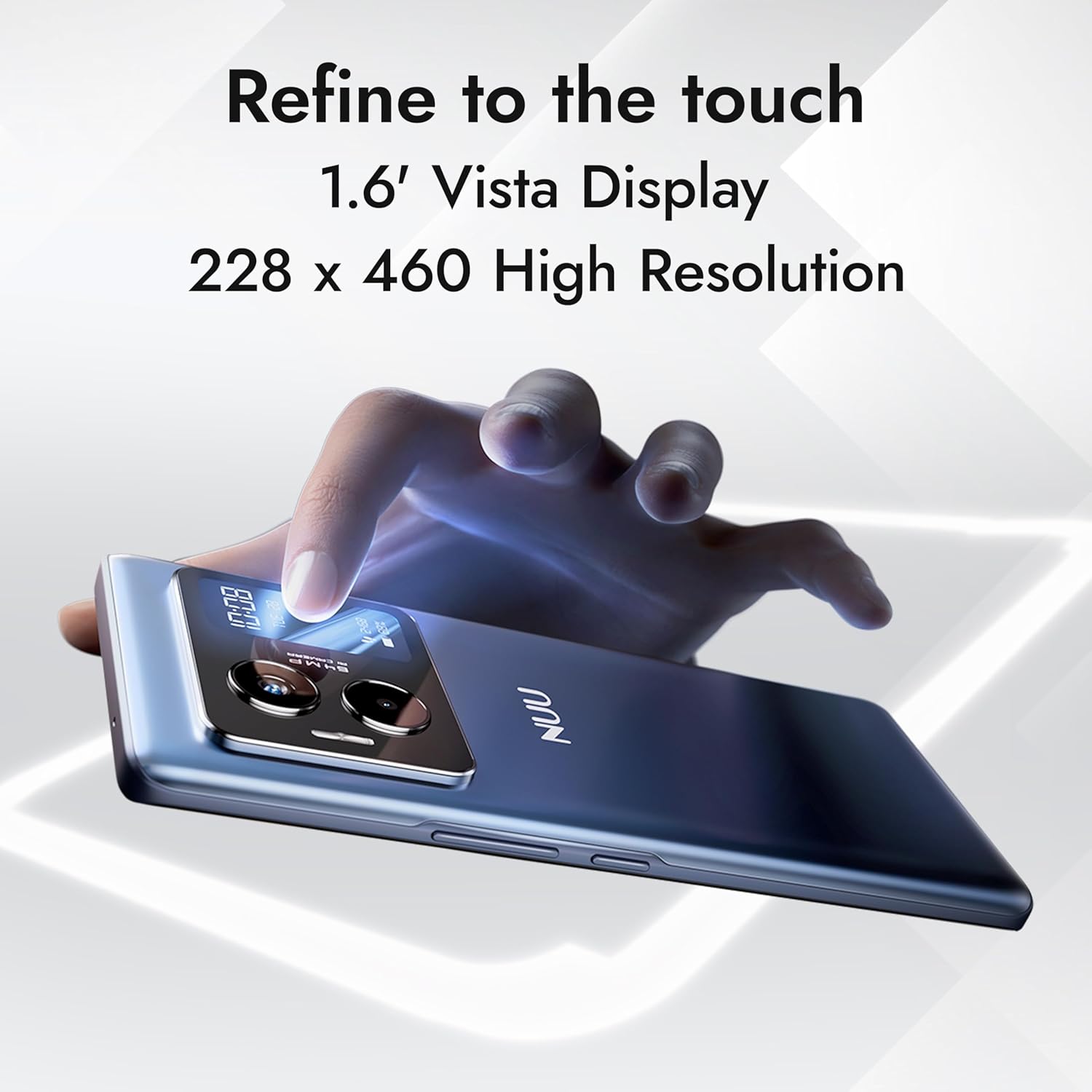 NUU B40 5G, Unlocked, Dual SIM, Dual AMOLED Display, 120Hz, 64 MP Camera, 8GB+256GB