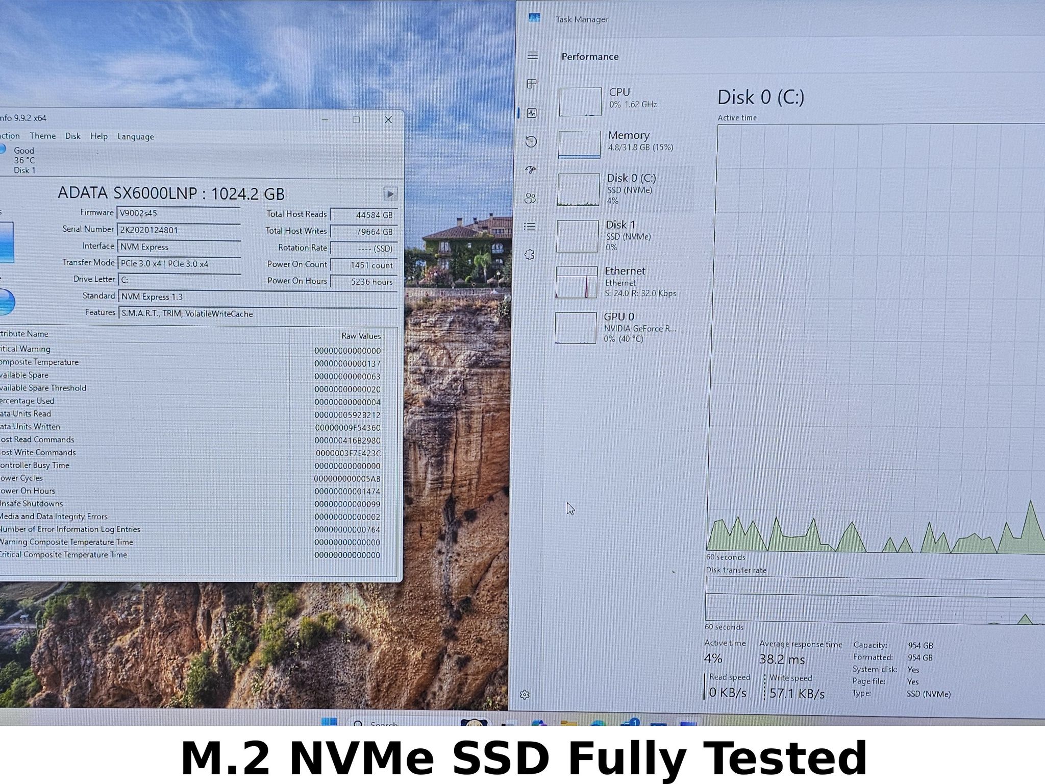 1TB NVMe M.2 SSD TeamGroup T-Force Carder Zero Z330 Gen3