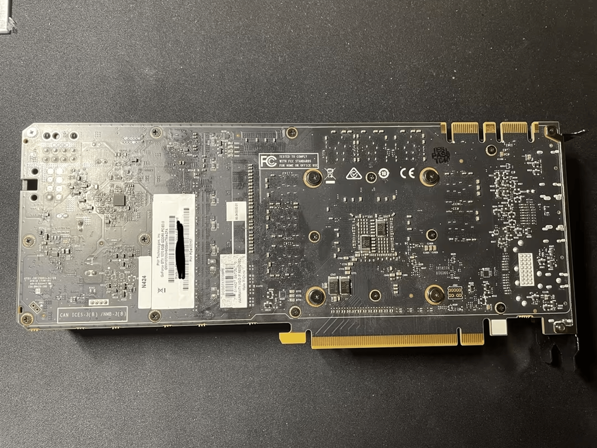 Nvidia Geforce PNY GTX 1070 8GB Blower Graphics Card