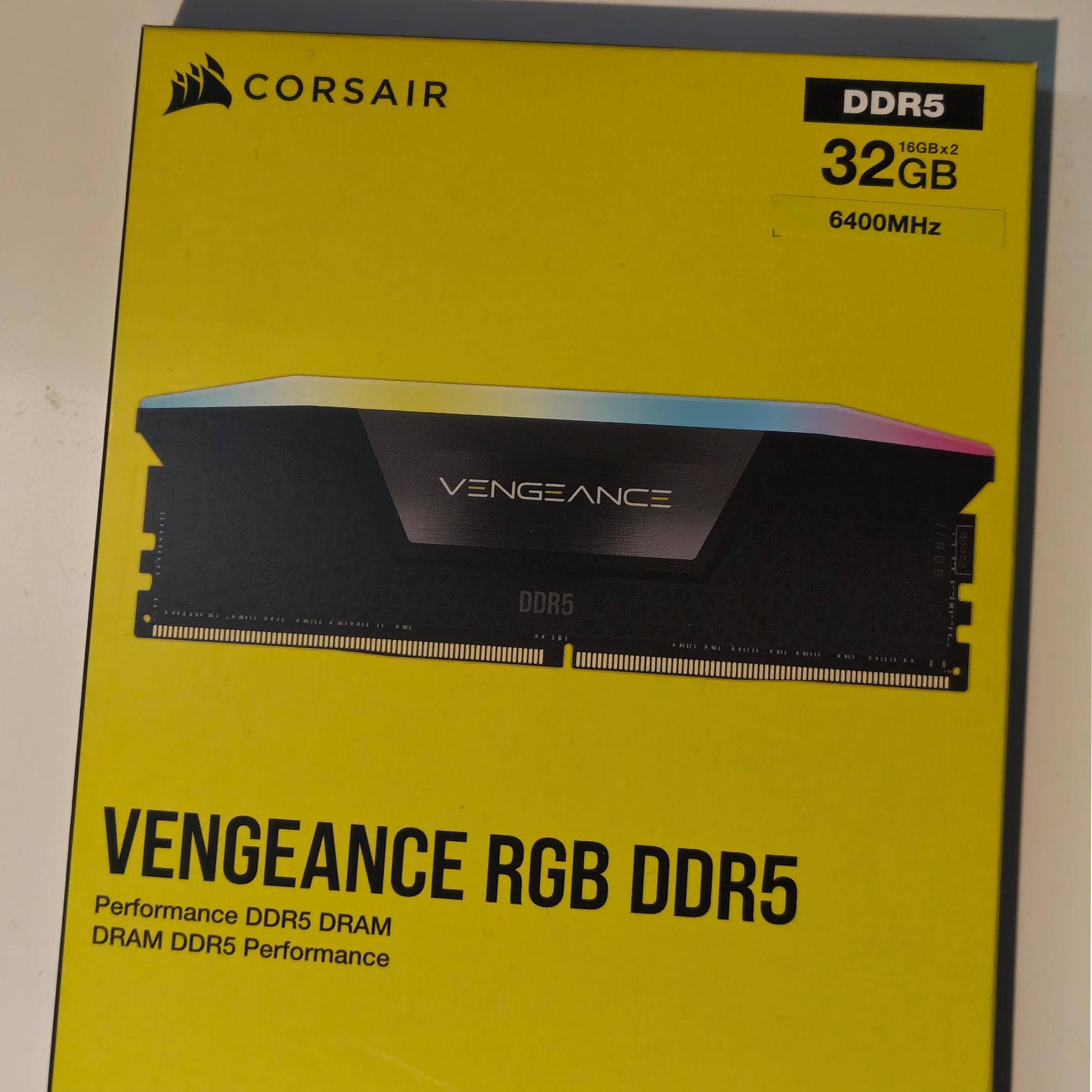 Corsair Vengeance RGB 32GB 6400MT/s CL36