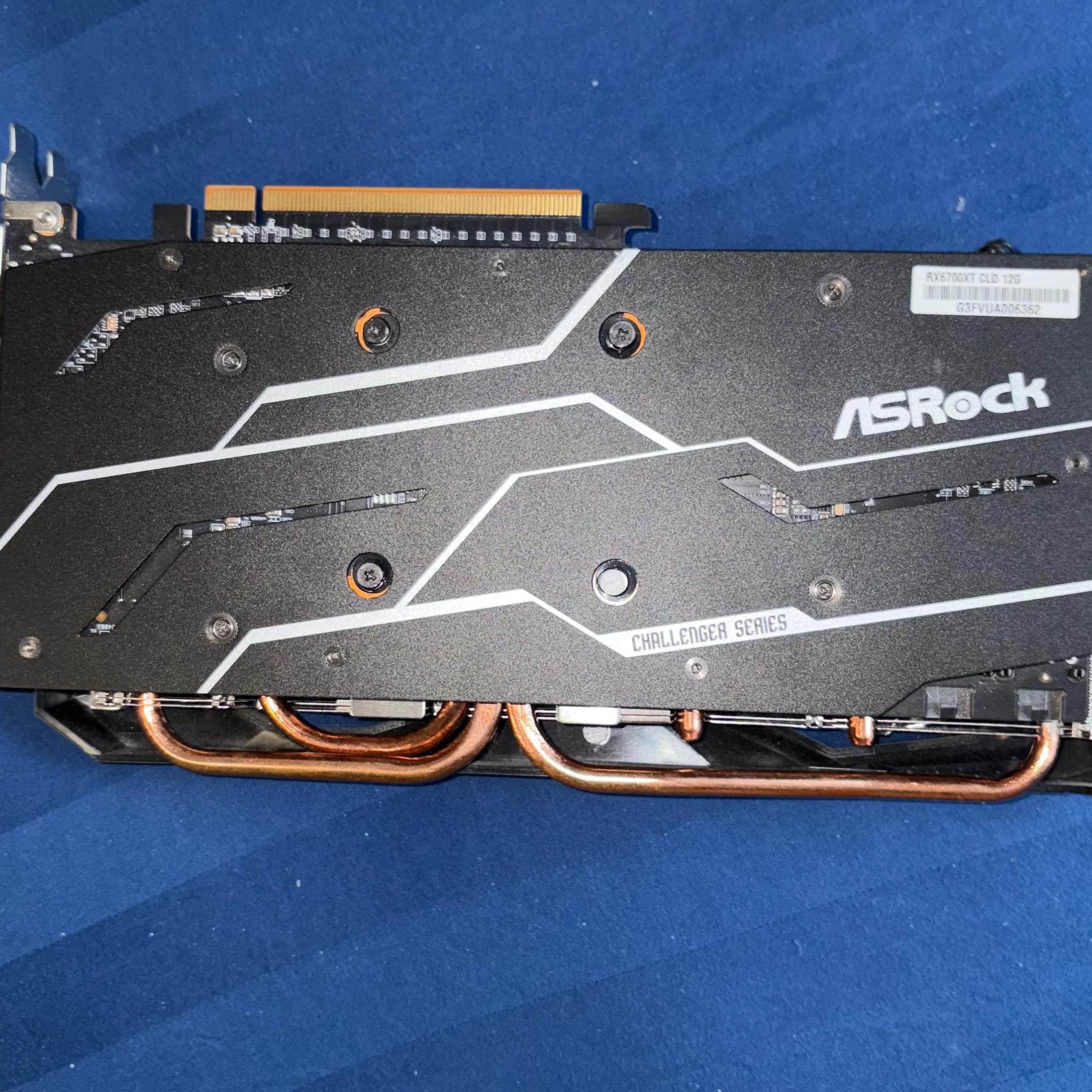 ASrock Challenger 6700xt 12GB VRAM used