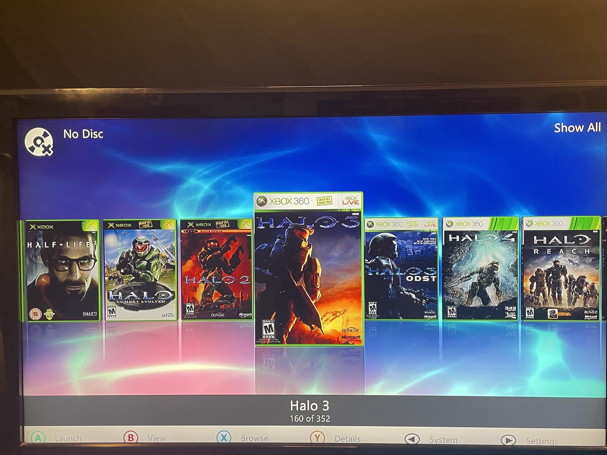 Red Xbox 360 500gb Drive + 1tb External Drive With Accessories