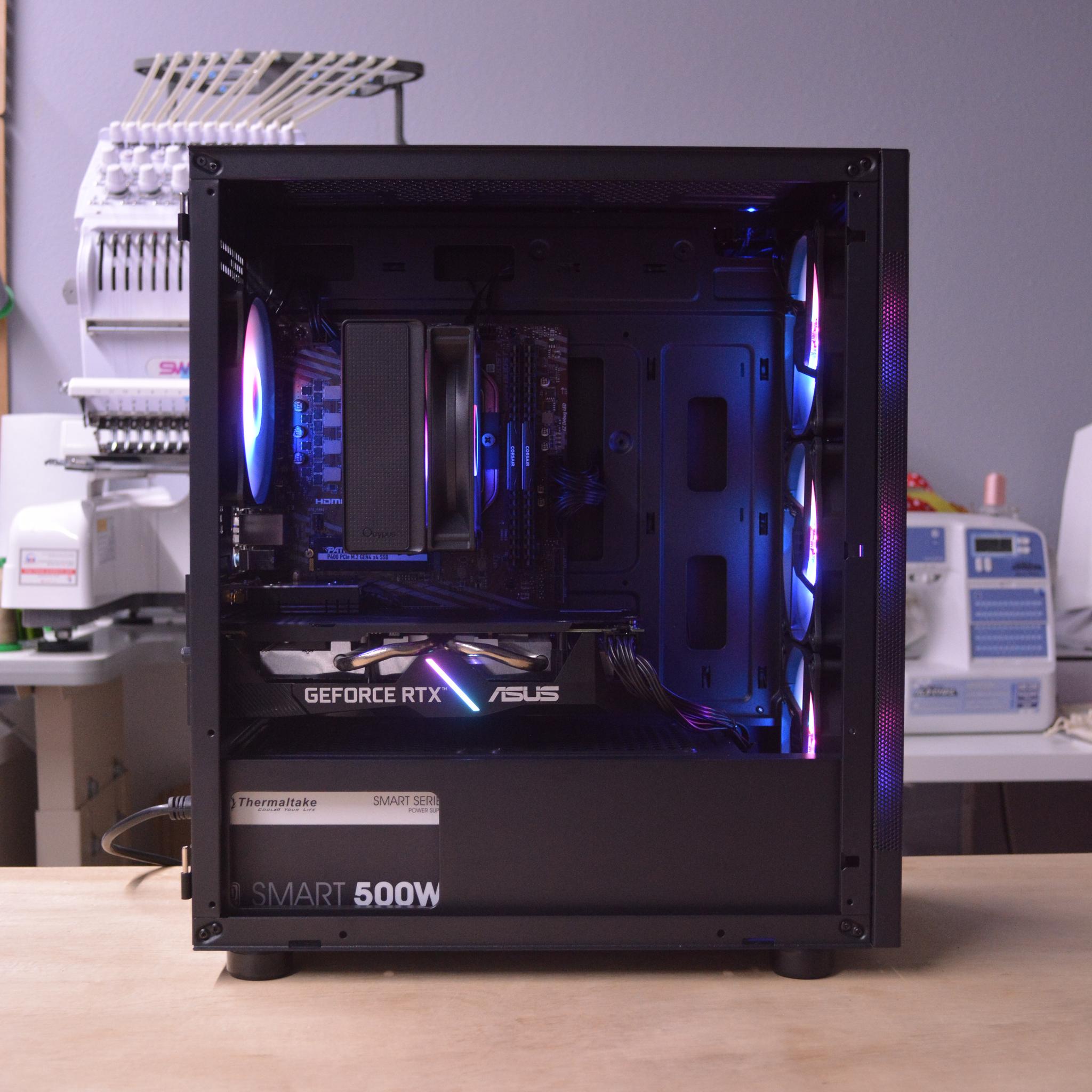 Custom Gaming PC | RYZEN 5 3600 | RTX 2060 | 16GB RAM | WIN 11