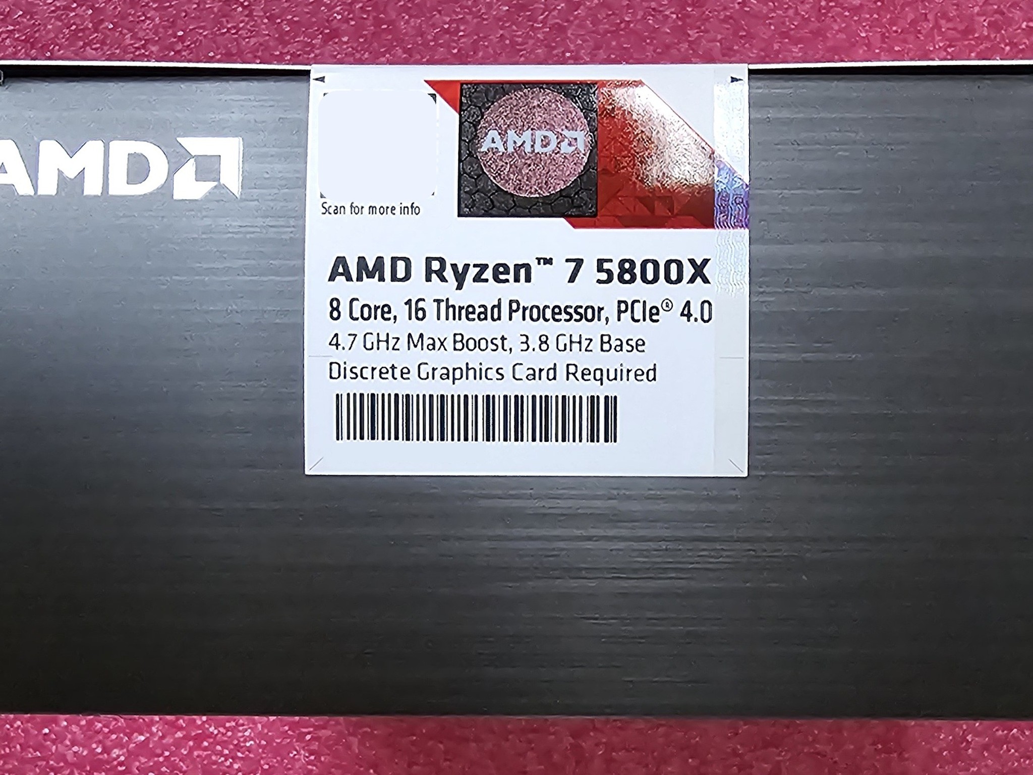 AMD Ryzen 7 5800X