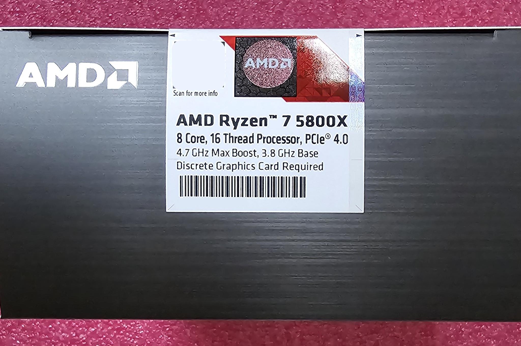 AMD Ryzen 7 5800X