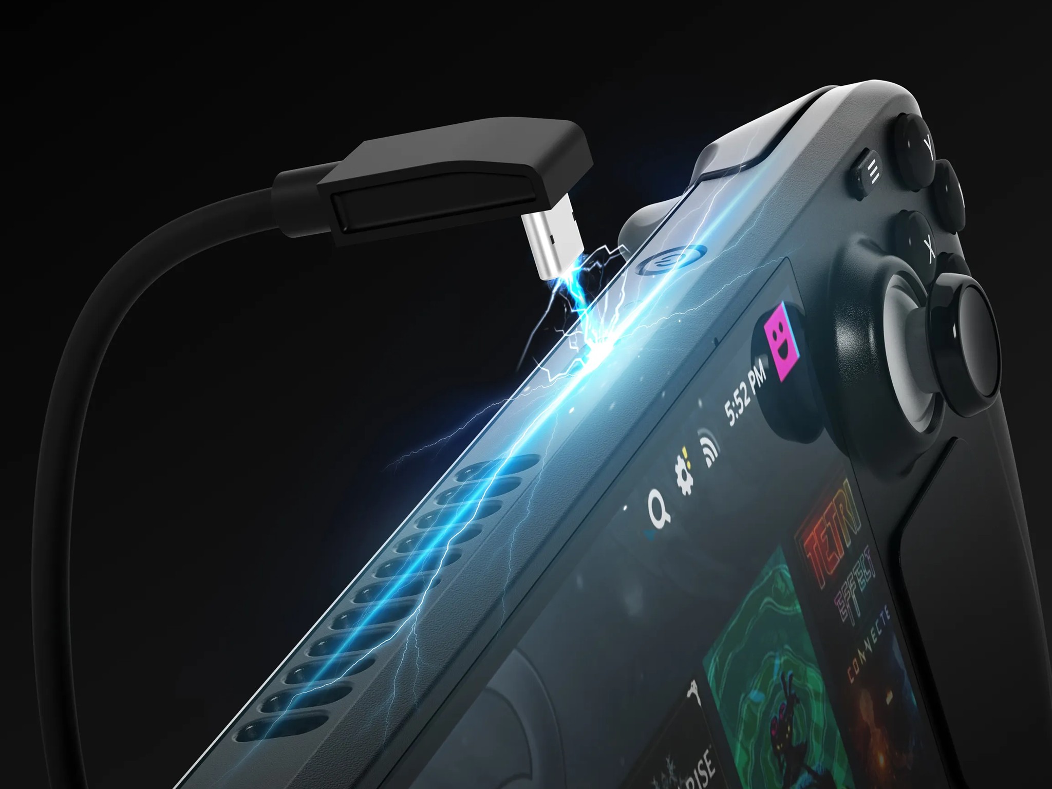 SABRENT 6-Port Docking: Steam Deck/USB-C Devices, 95W PD3.0, HDMI 2.0 4K/60Hz,3 USB-A,USB-C[DS-SD6P]