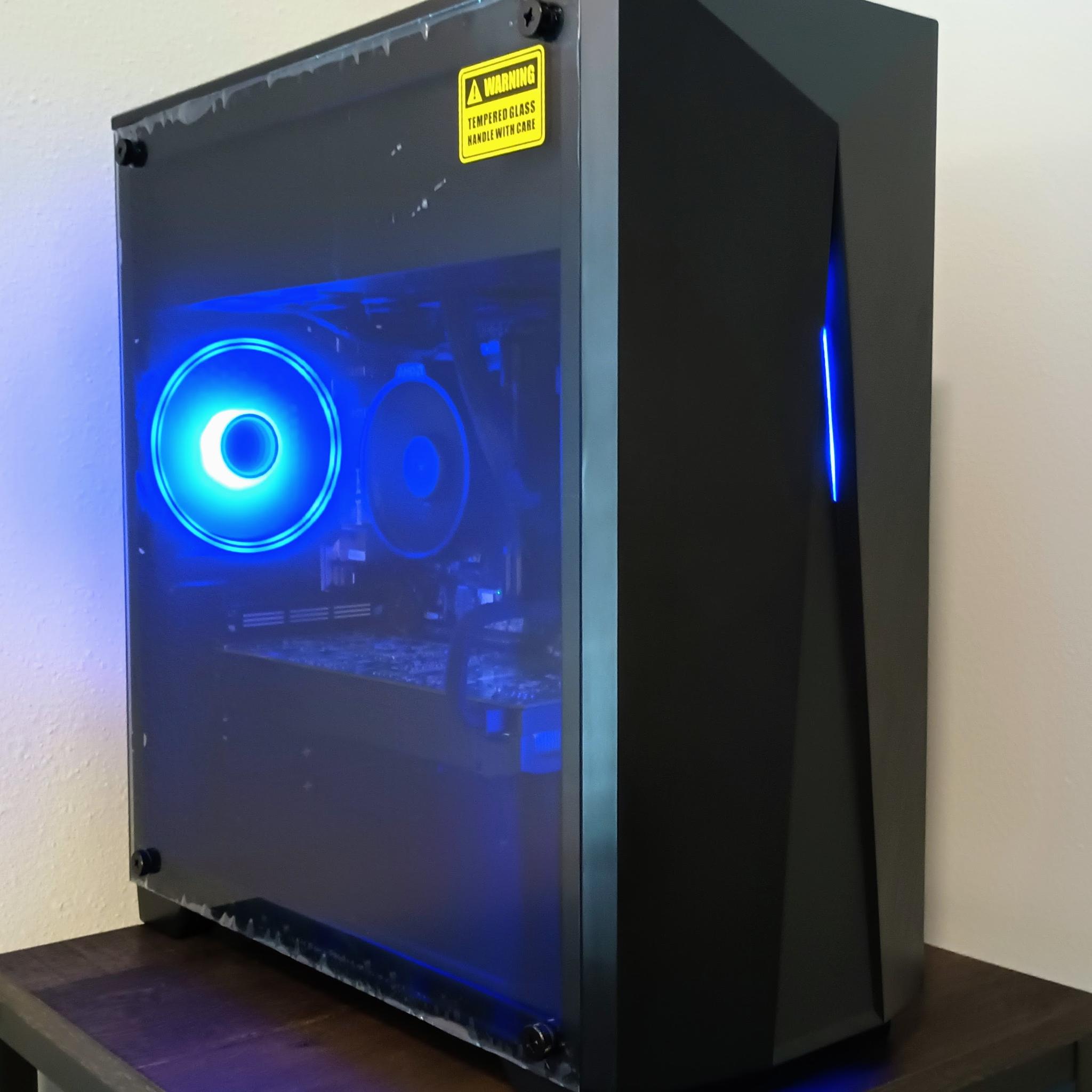 GTX 1070 RYZEN 5 3500 1TB ssd RYZEN 5 3500  aRGB GAMING PC "THE SENTINAL"