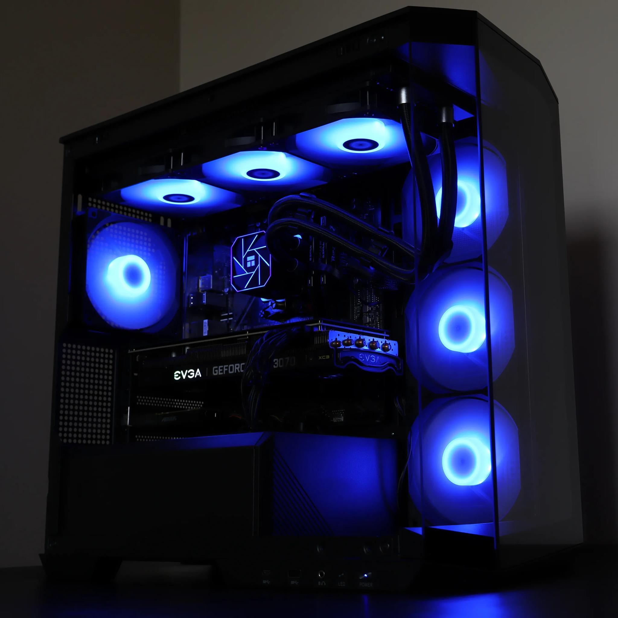 'Shadow' RTX 3070 Gaming PC, Ryzen 5 5600X, 32 GB DDR4, 1 TB SSD, RGB