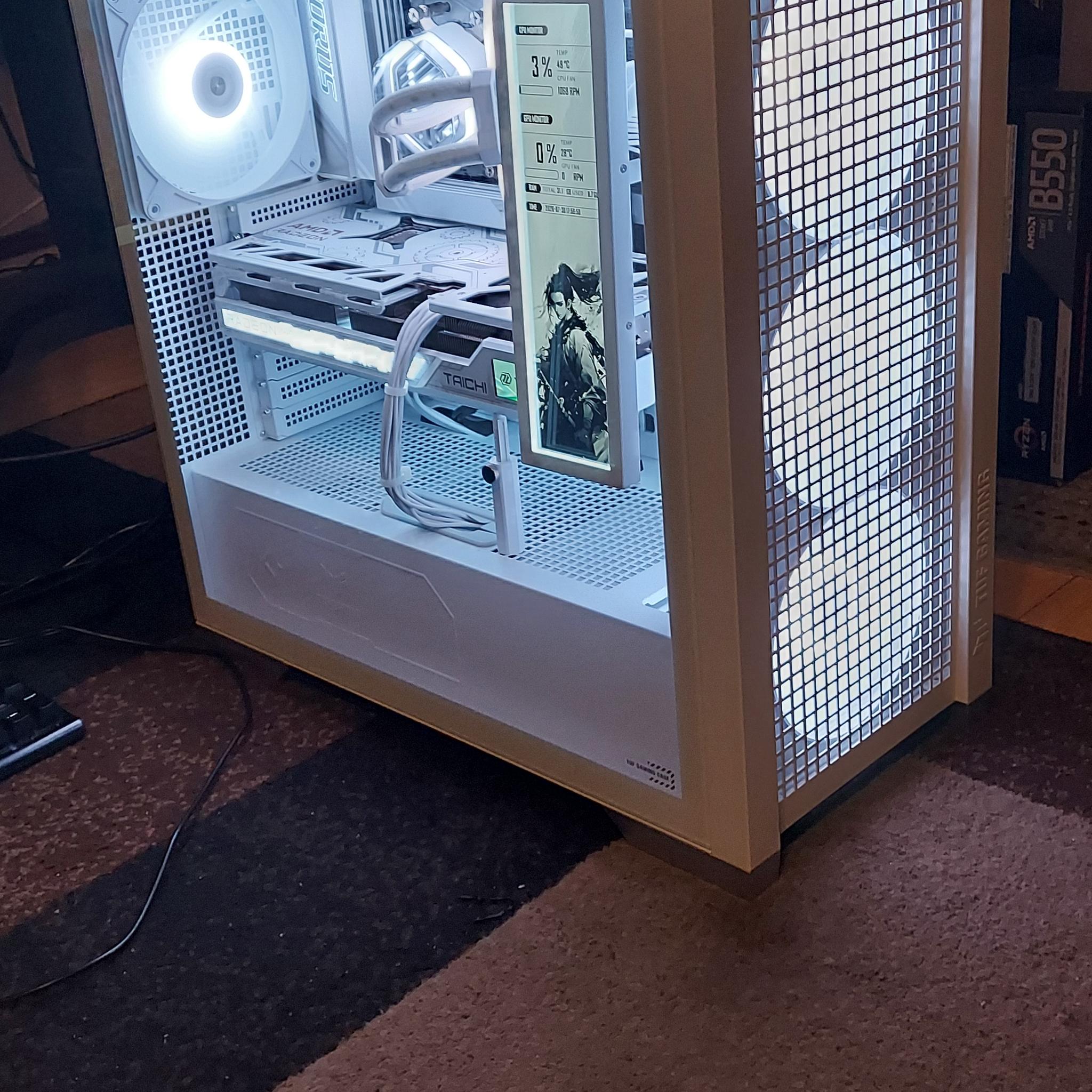Aorus Ice 9850X3D/RX 9070XT Gaming PC