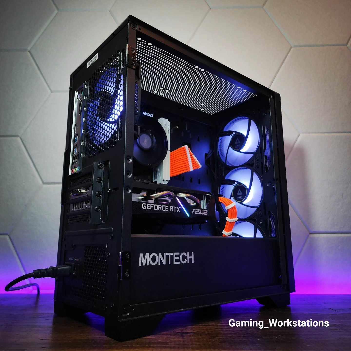 🧡🤍 RTX 2060 // Ryzen 5 1600AF // 16GB 3200MHz // 1TB NVMe Gen 3