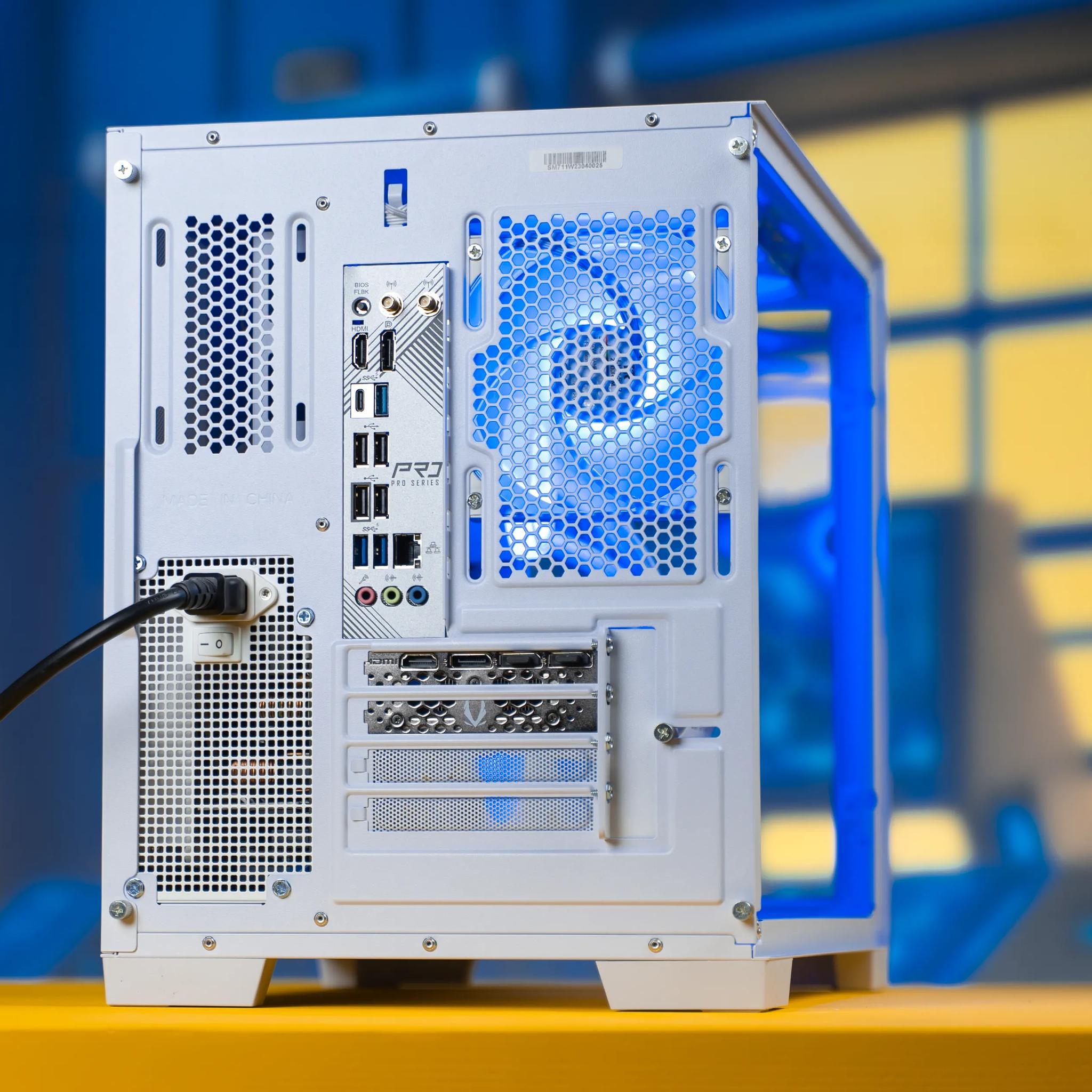 “Cypheroso” RTX 4070 Ryzen 5 7600 32GB Windows 11 2TB 4K Workstation Gaming PC