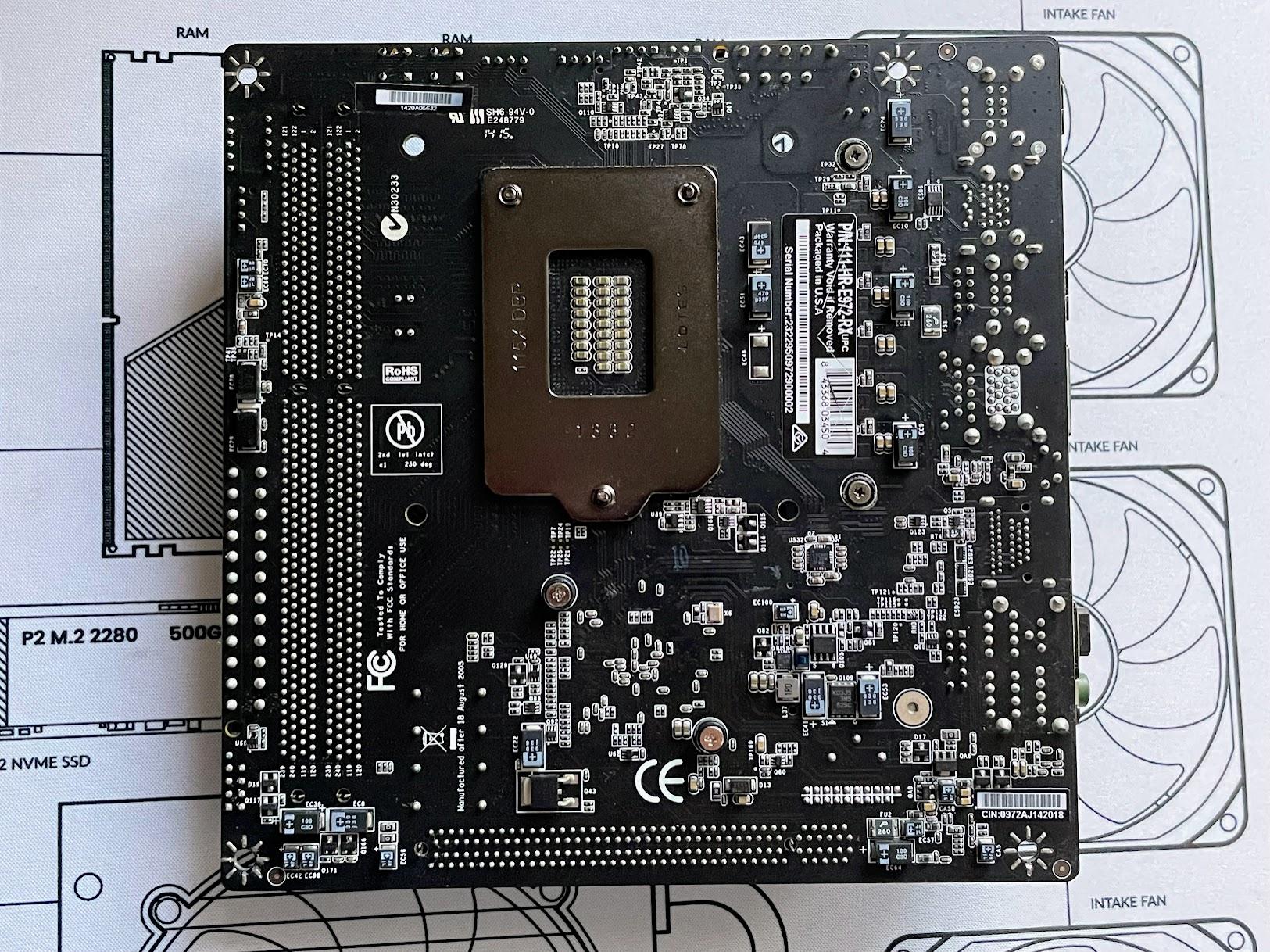 *RARE!* EVGA Z97 Core3D Mini-ITX computer motherboard LGA 1150 (Factory Refurbished by EVGA)