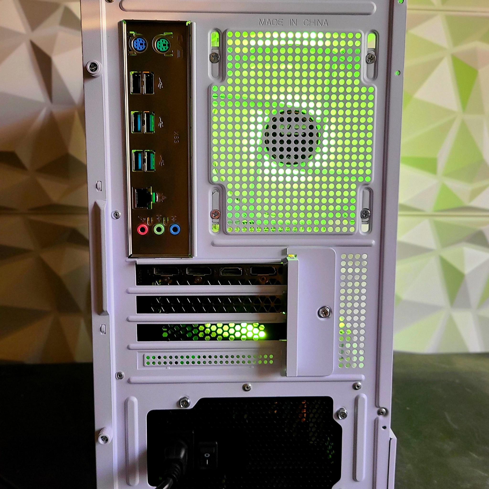 ⚪🟡 Gaming PC | Nvidia RTX 2070 Super 8 GB | Intel Xeon E5-2680 V4 14-Core CPU | 32 GB Ram | 1 TB SSD