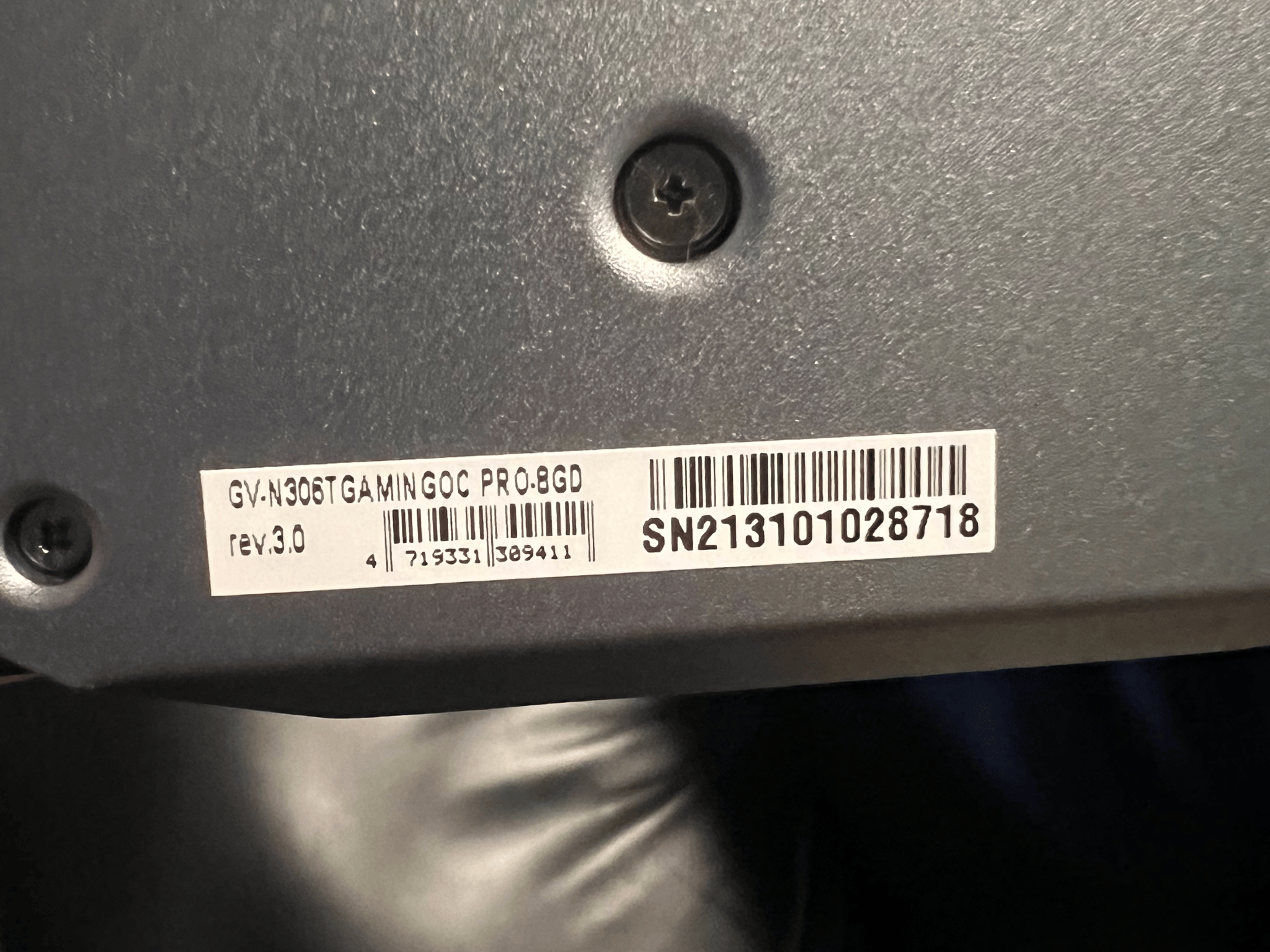 Gigabyte RTX 3060ti PRO OC
