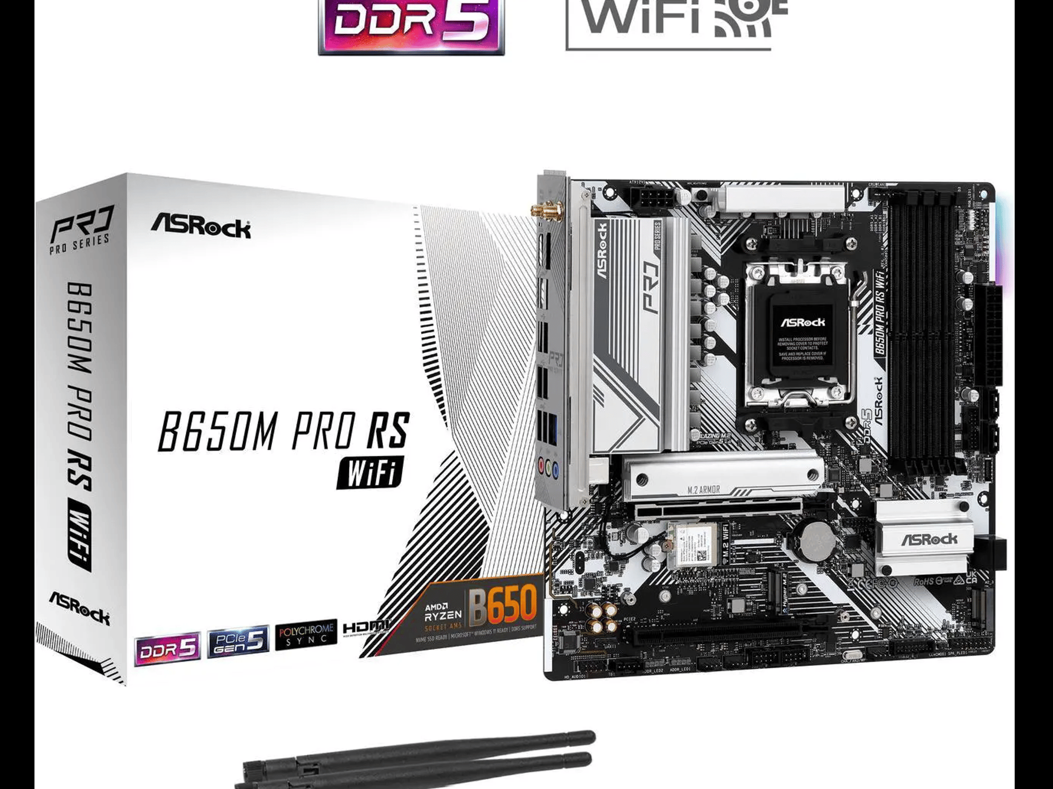 *Brand New* ASRock B650M Pro RS Wifi