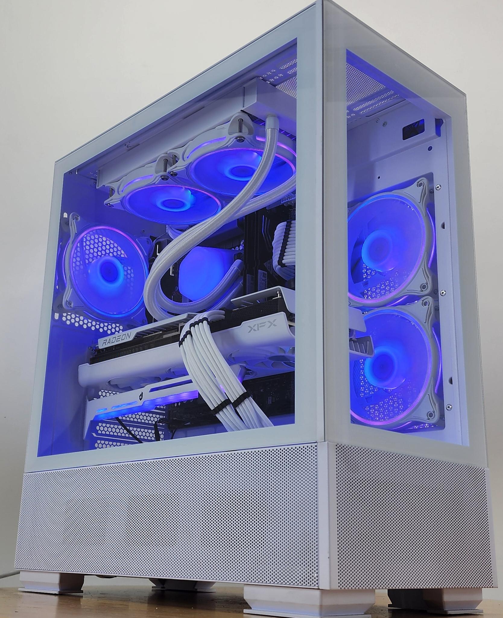 Gaming PC i7-11700K 16GB RAM 1TB SSD RX 7800 XT 16GB Windows 11 Computer