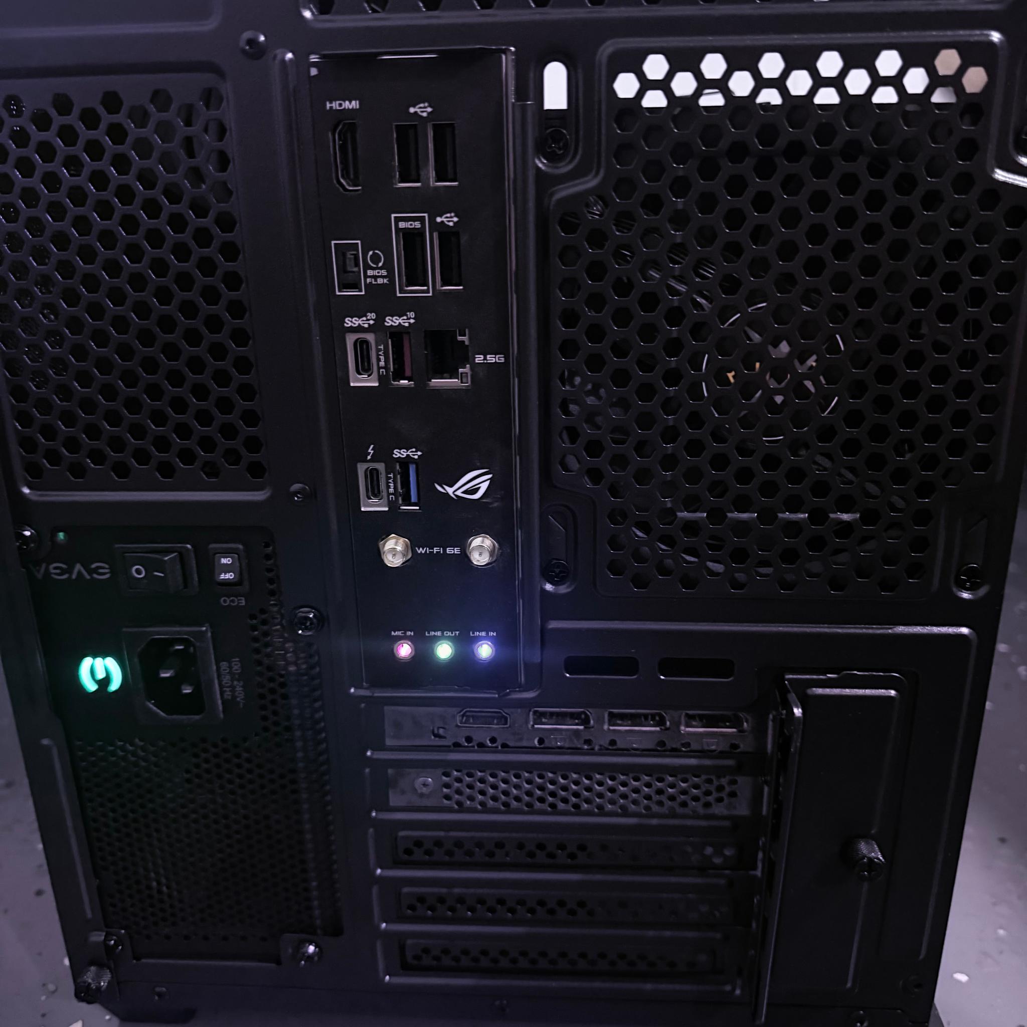🌈"Neon Shadow"⚫️| 1440p Gaming | i9 10850K | RTX 3060 Ti | 16GB Ram | 1TB+1GB Dram SSD | Free Ship