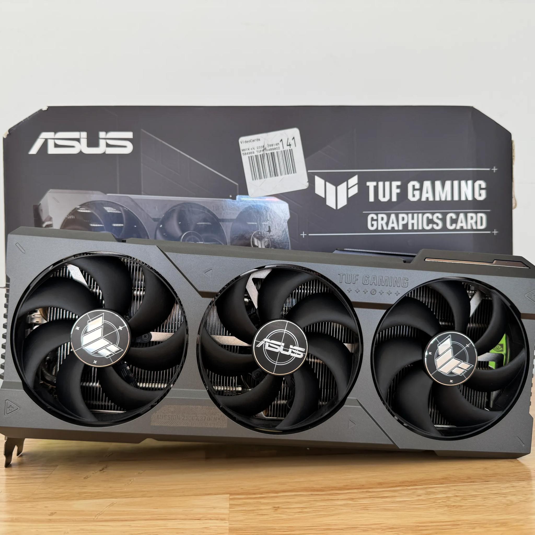 ASUS TUF Gaming GeForce RTX 4090 OC 24GB GDDR6X Graphics Card
