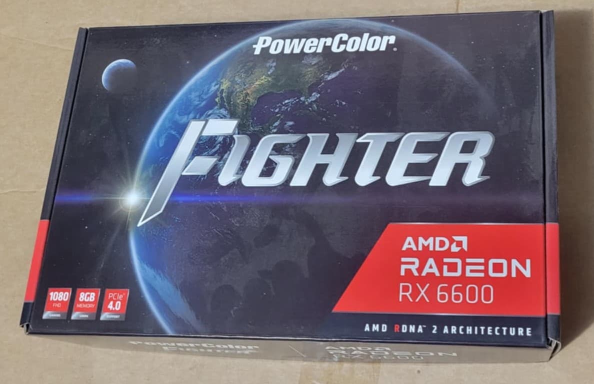 PowerColor Fighter 6600 8GB GPU