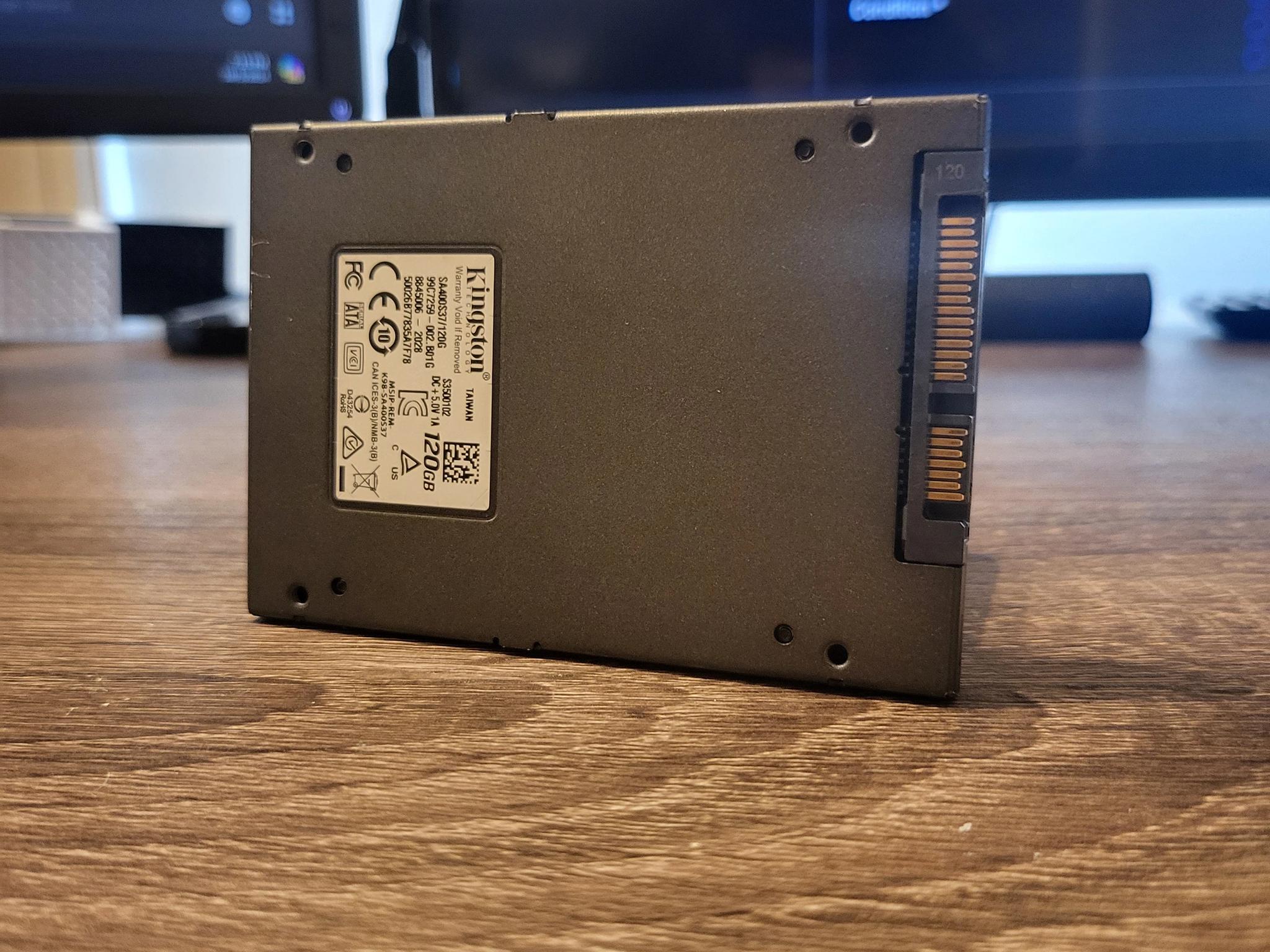 Kingston A400 120GB 2.5" SATA SSD