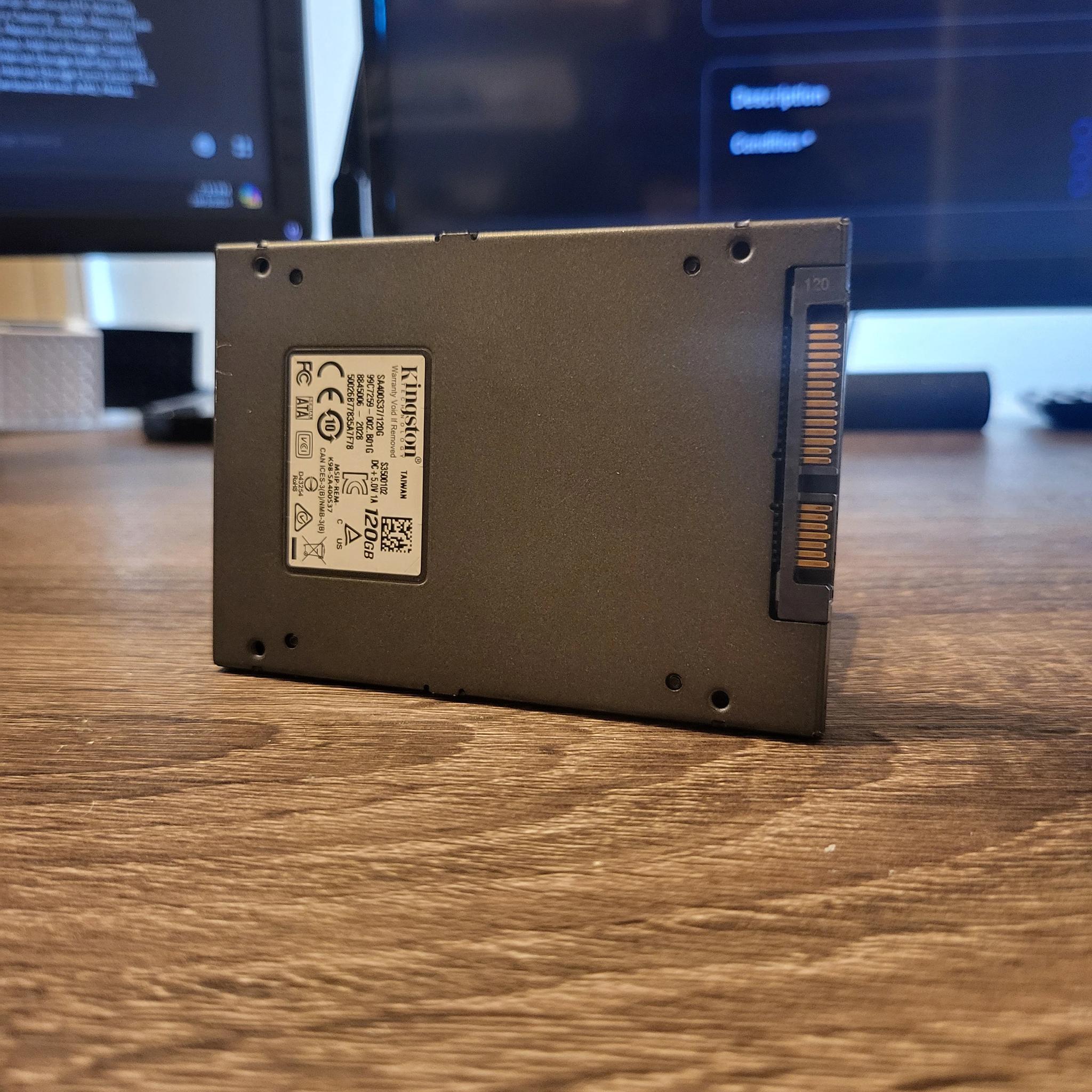 Kingston A400 120GB 2.5" SATA SSD
