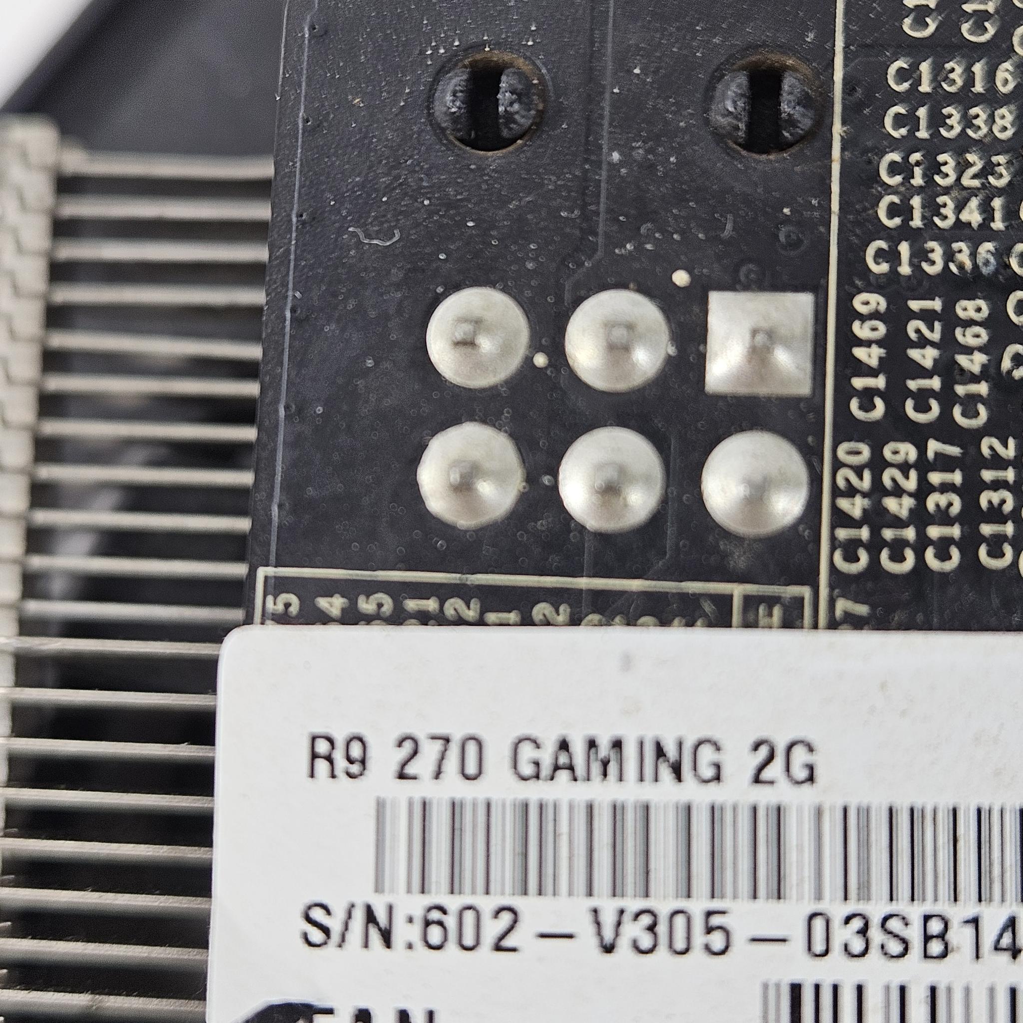 MSI R9 270 2GB GPU graphics video card Gaming