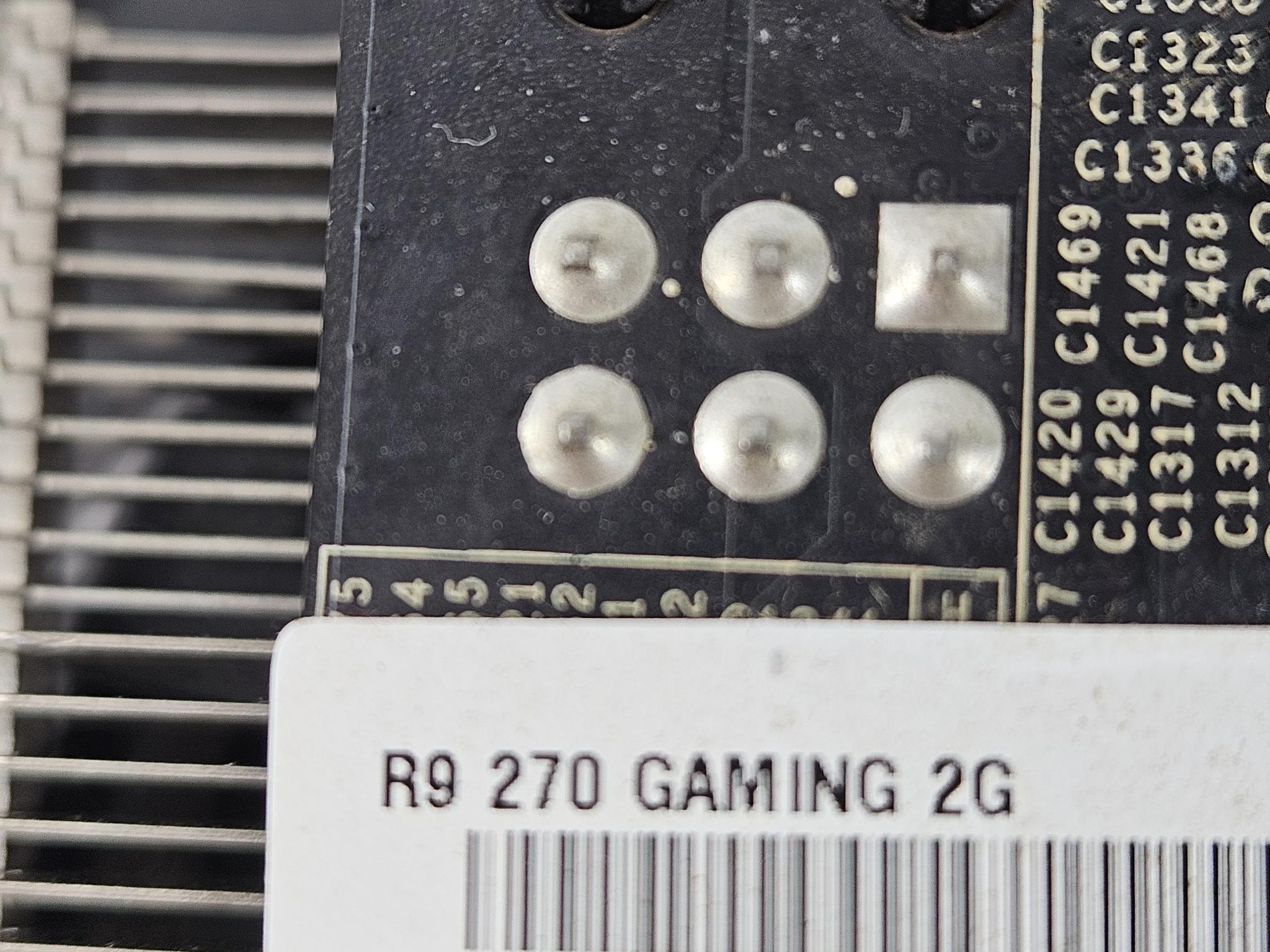 MSI R9 270 2GB GPU graphics video card Gaming