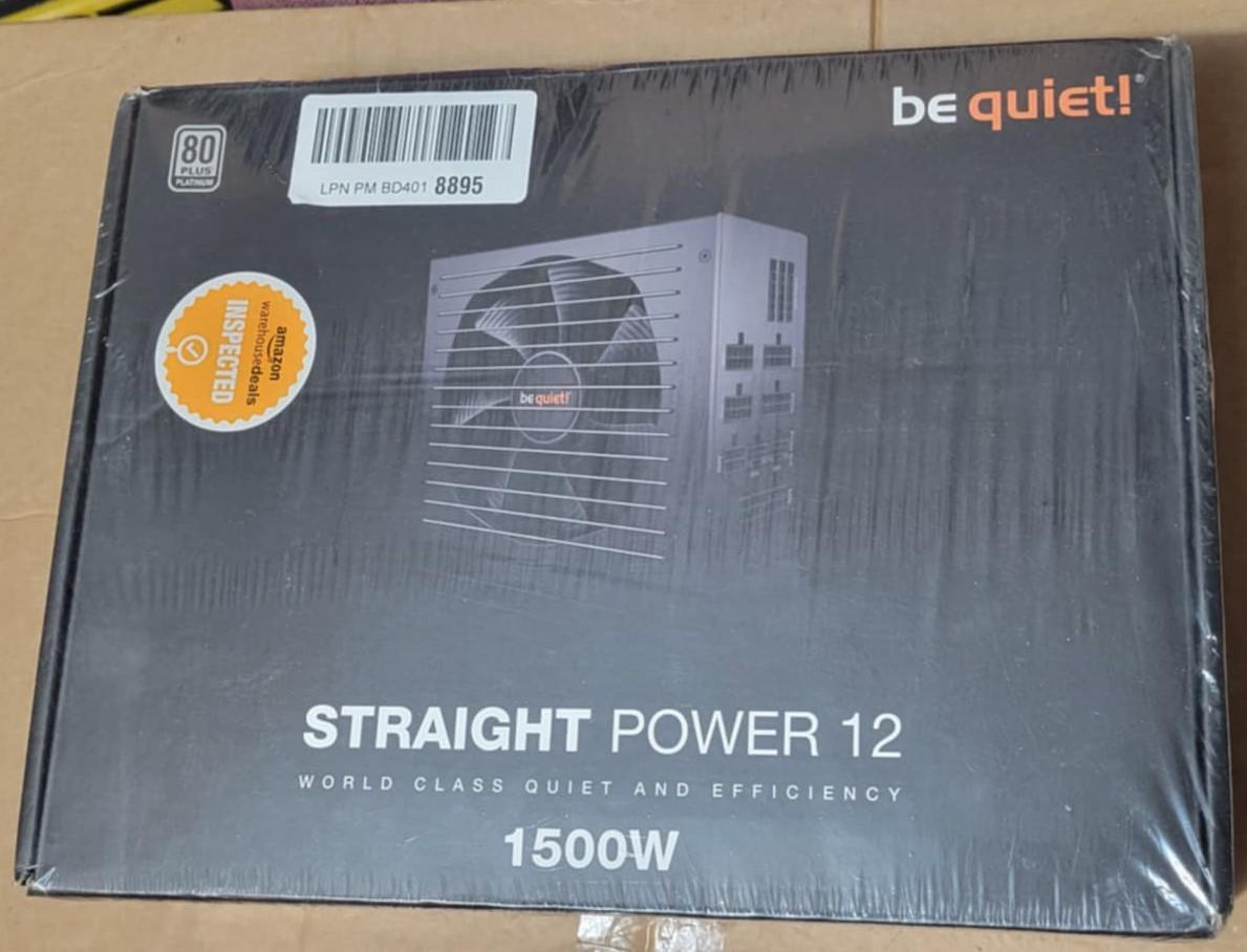 Be Quiet! Straight Power 12 1500w Modular Power Supply