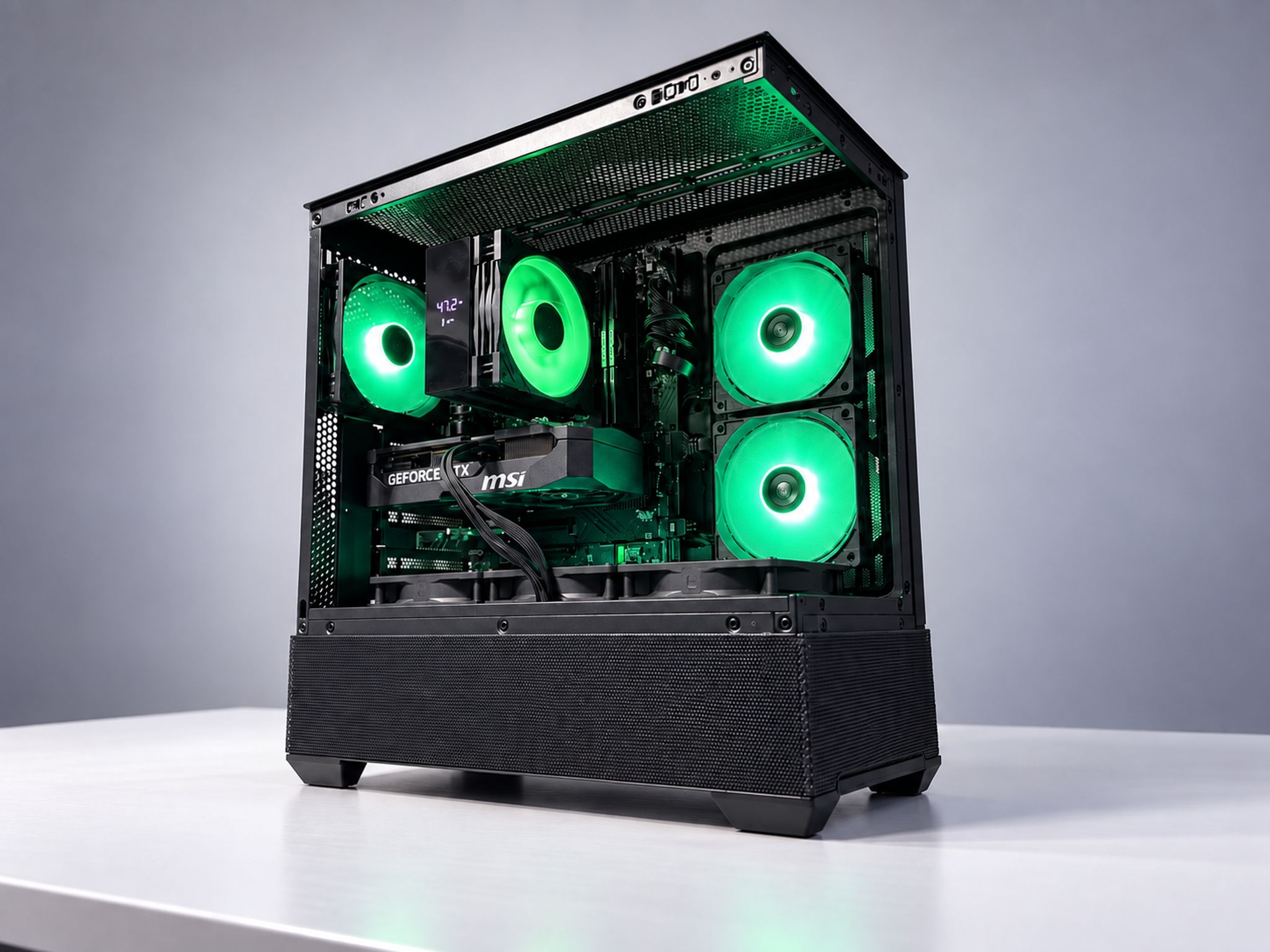 NIGHTFALL 5070 | Ryzen 7 8700F | RTX 5070 | 32GB DDR5 | 4TB SSD use to be a workstation OR gamer