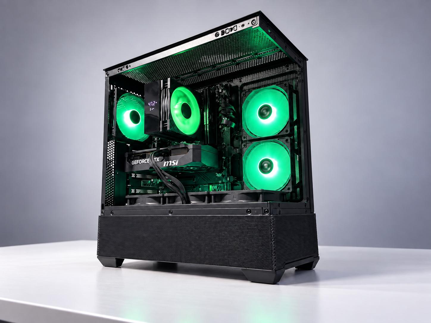 NIGHTFALL 5070 | Ryzen 7 8700F | RTX 5070 | 32GB DDR5 | 4TB SSD use to be a workstation OR gamer
