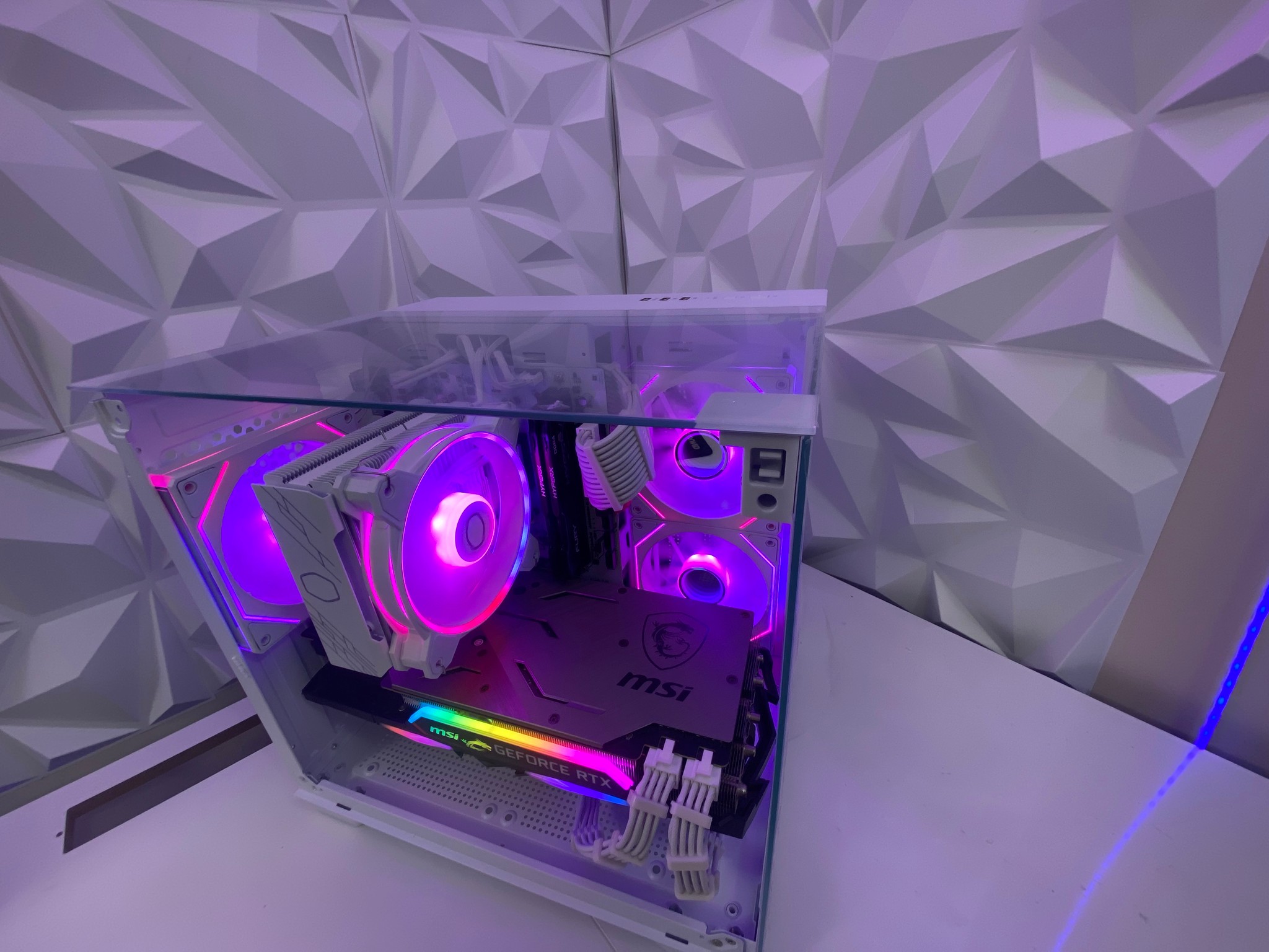 🎅🎅 White Elite Build – Ryzen 5 3600 + RTX 2080 8GB | 1080p/1440p High FPS Ready