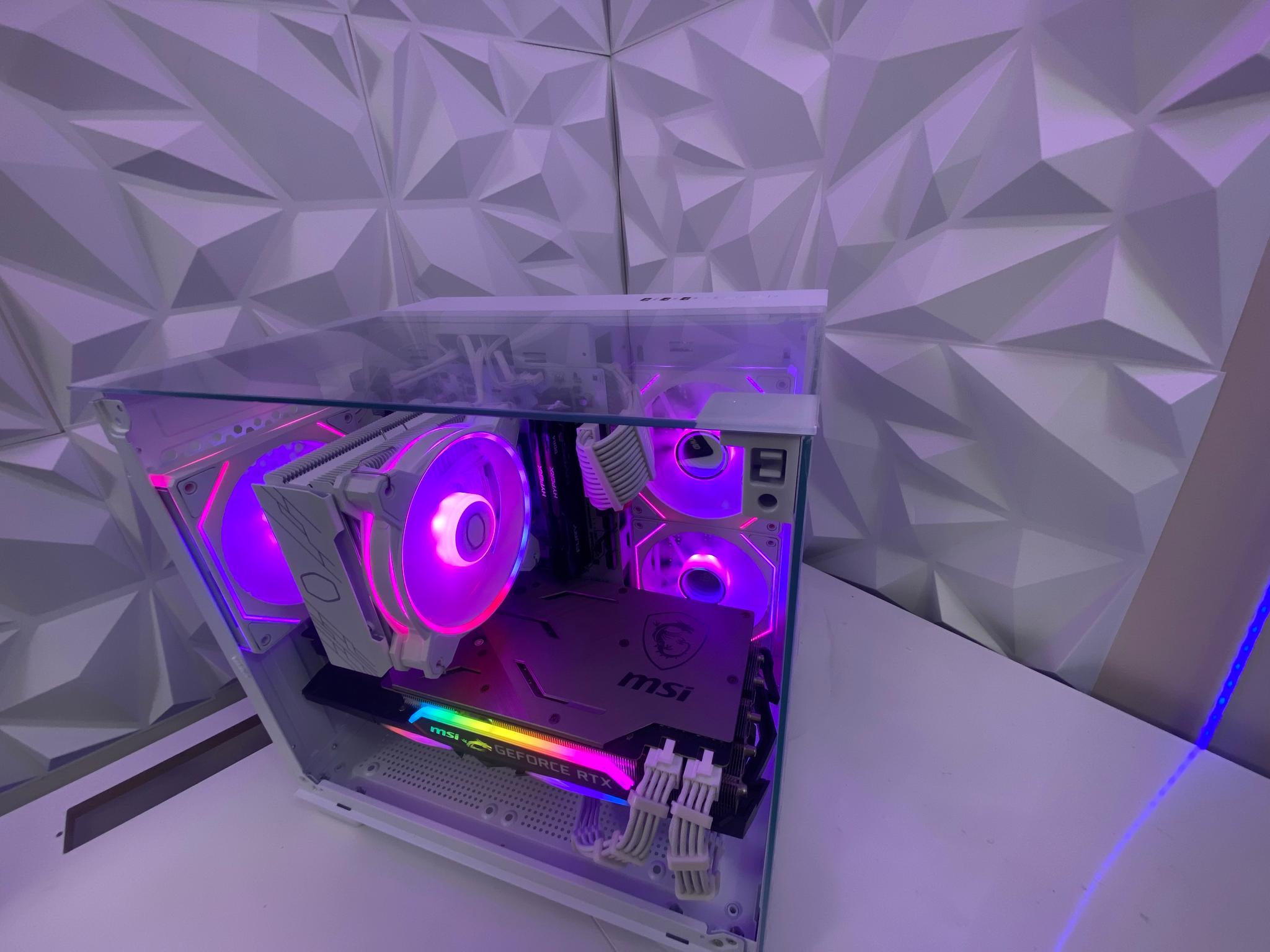 🎅🎅 White Elite Build – Ryzen 5 3600 + RTX 2080 8GB | 1080p/1440p High FPS Ready
