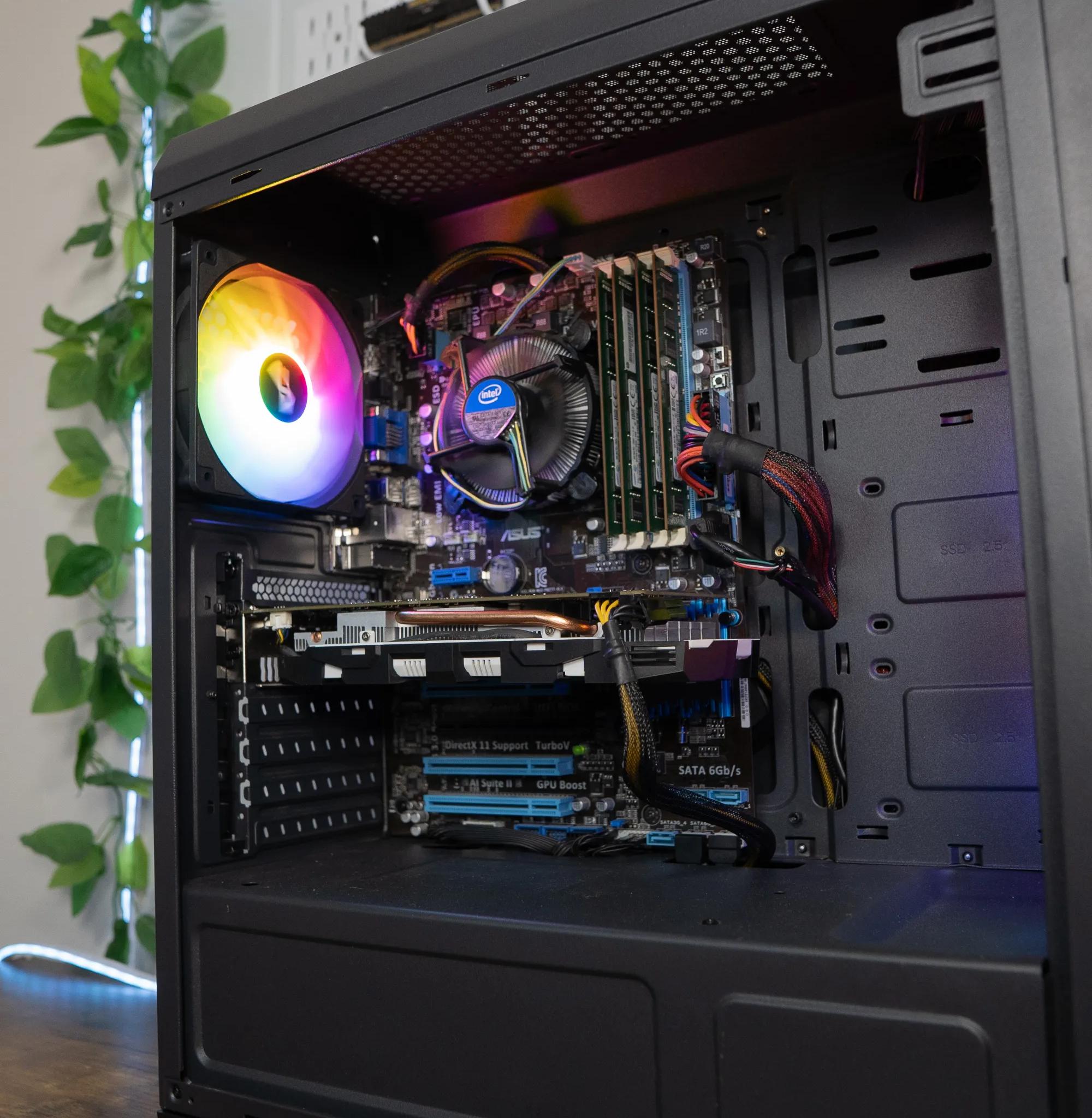 🍬🌠 BUDGET - BO6 Ready GAMING PC | MSI GTX 1060 OC | INTEL i7 3770K | 32GB RAM | 1.24TB |