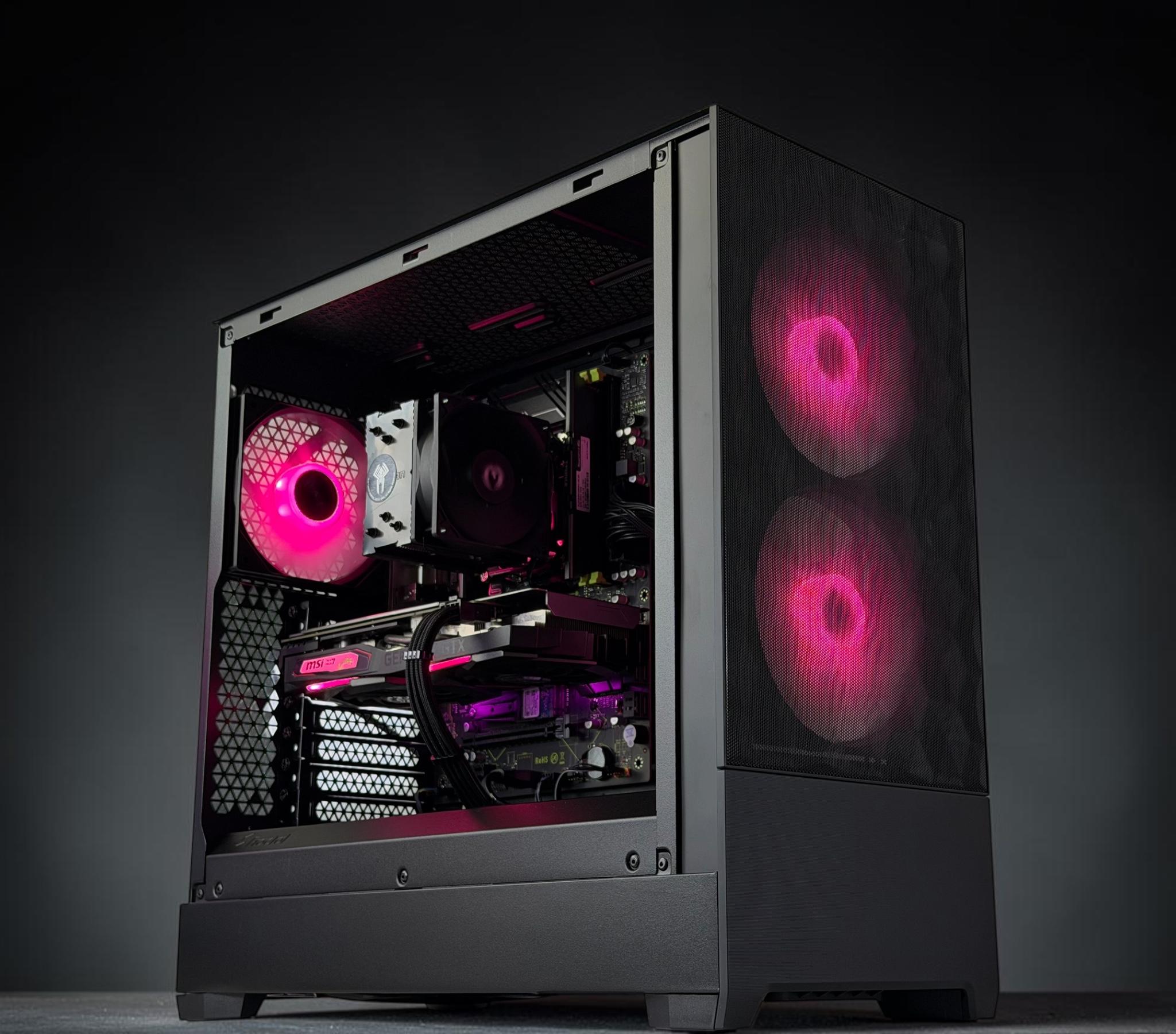 🖤🦍1080P Gaming PC◼️Nvidia GTX 1660 Super◼️Intel i7 5930K◼️16GB DDR4◼️512GB SSD
