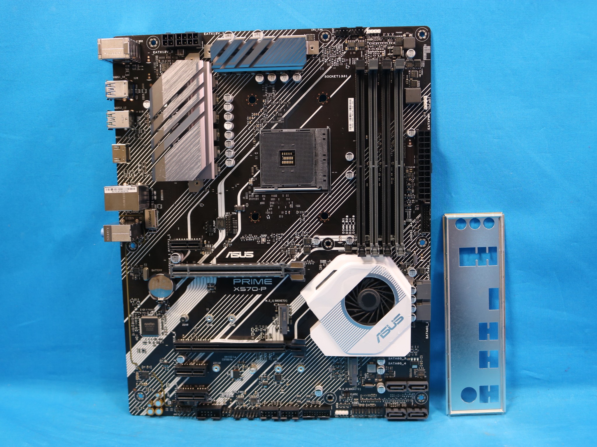 ASUS Prime X570-P AMD Socket AM4 DDR4 ATX Desktop Motherboard & I/O Shield - 4085333671